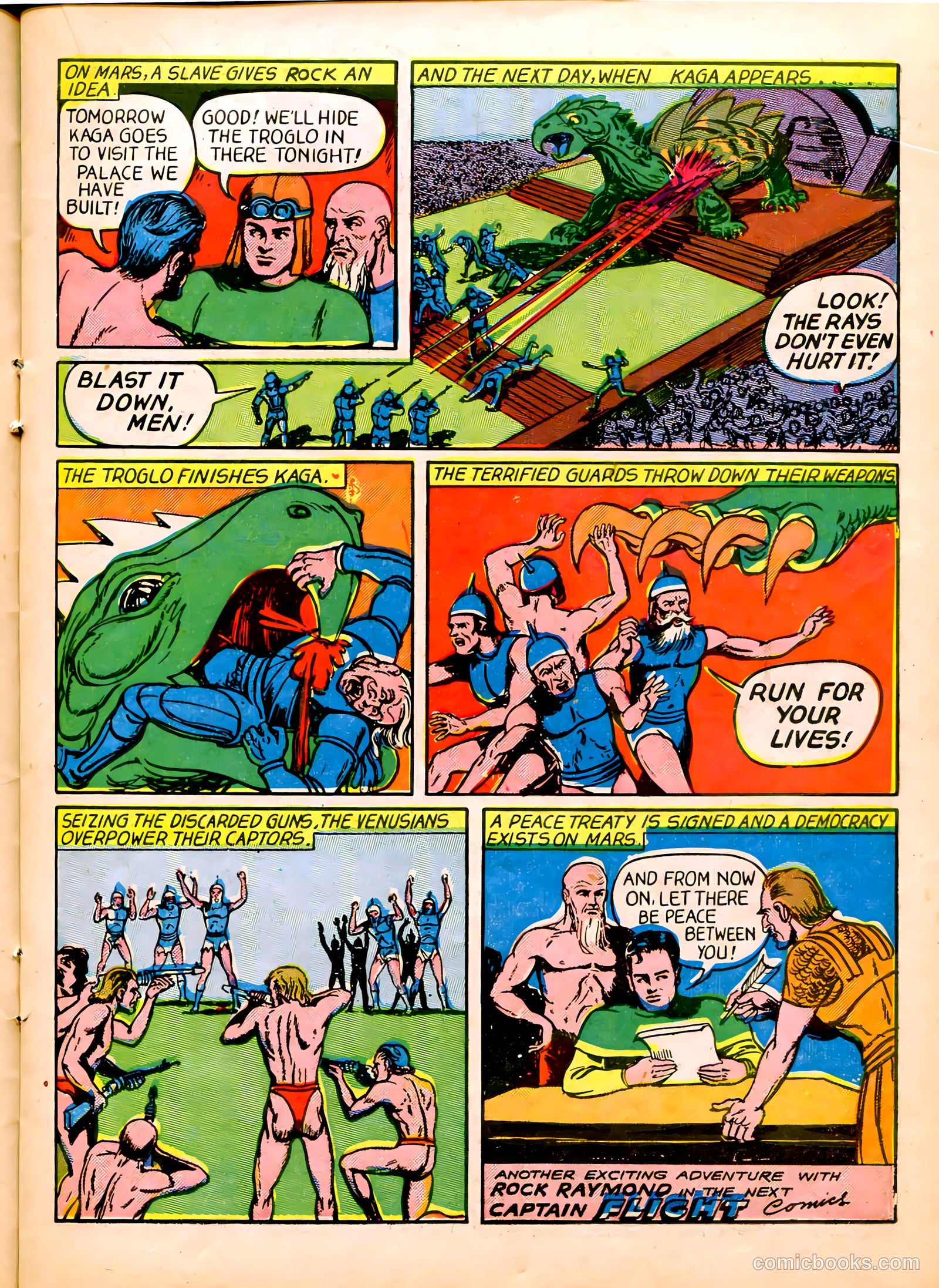 Captain Flight Comics #7 — page 21 of 52