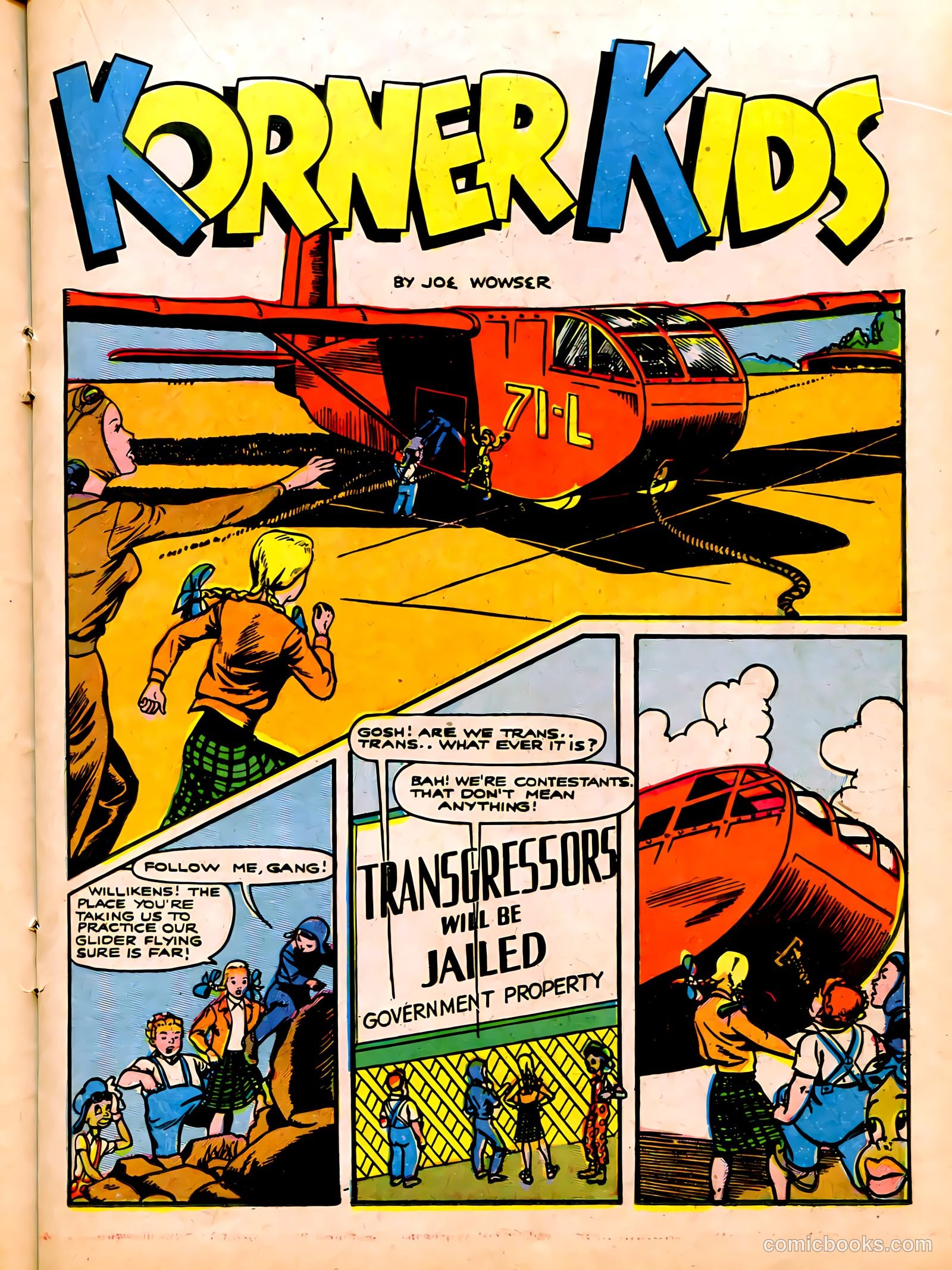 Captain Flight Comics #7 — page 23 of 52