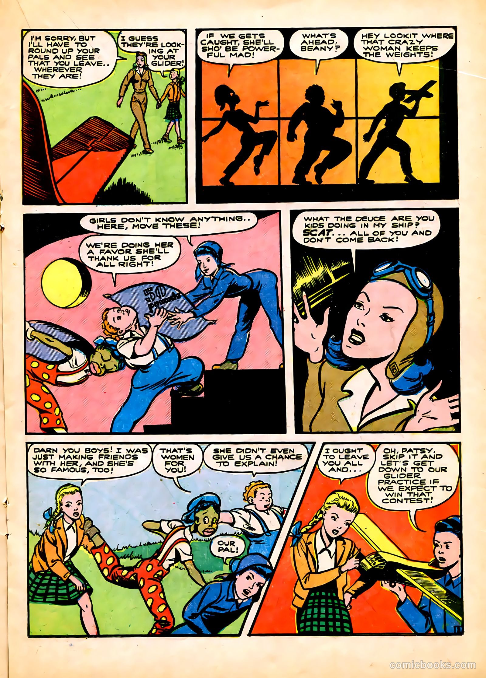 Captain Flight Comics #7 — page 25 of 52