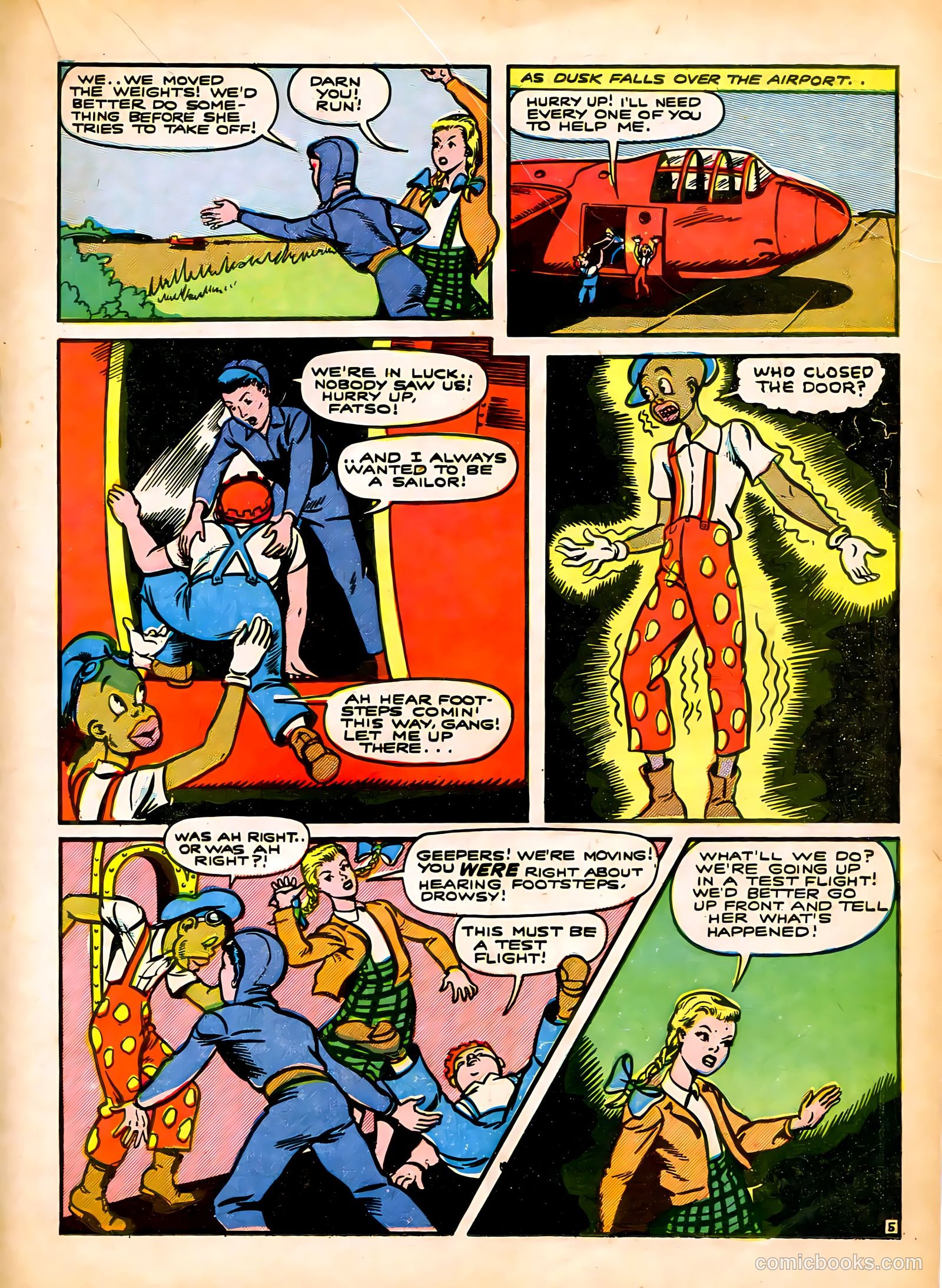 Captain Flight Comics #7 — page 27 of 52