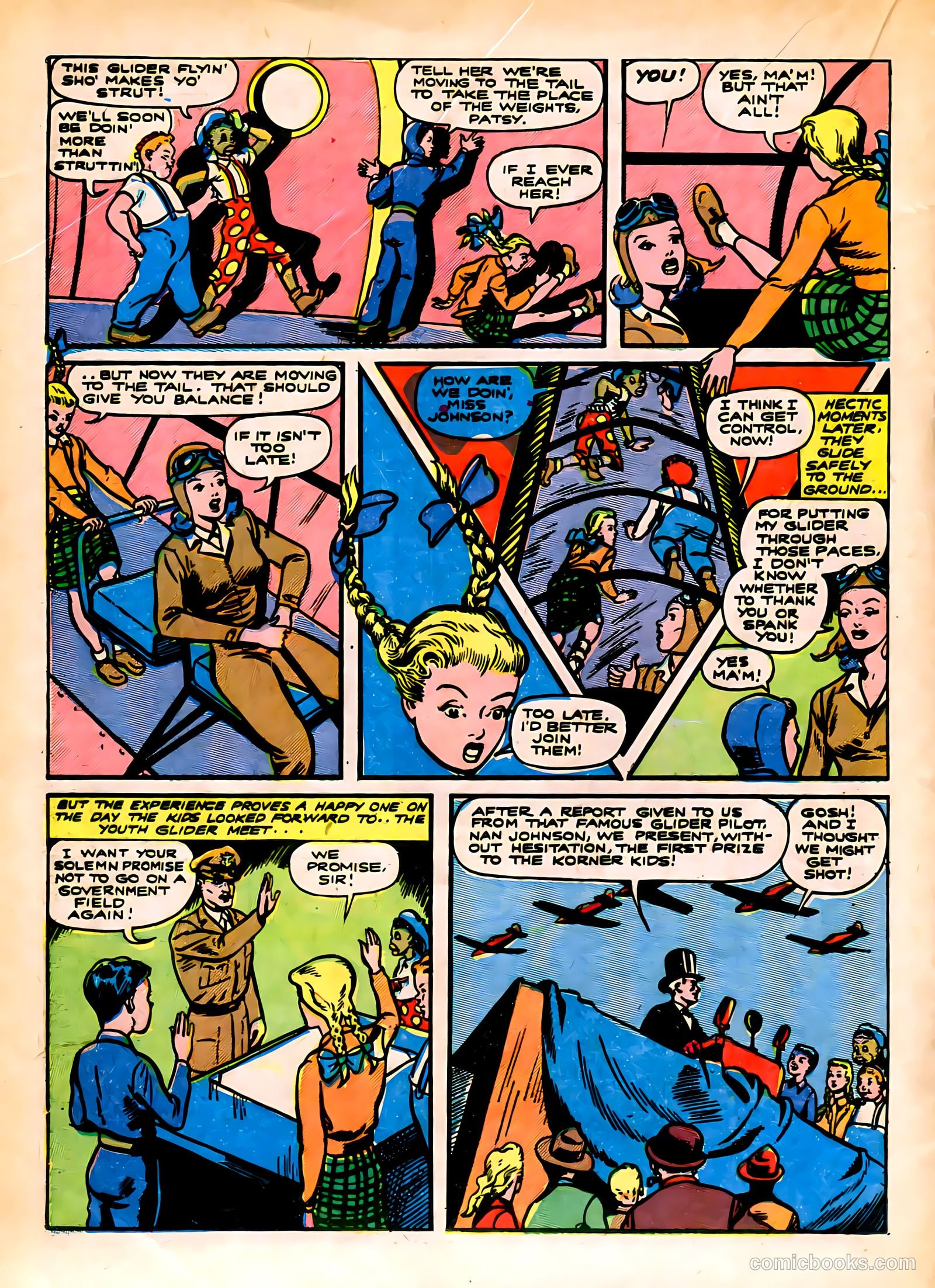 Captain Flight Comics #7 — page 28 of 52