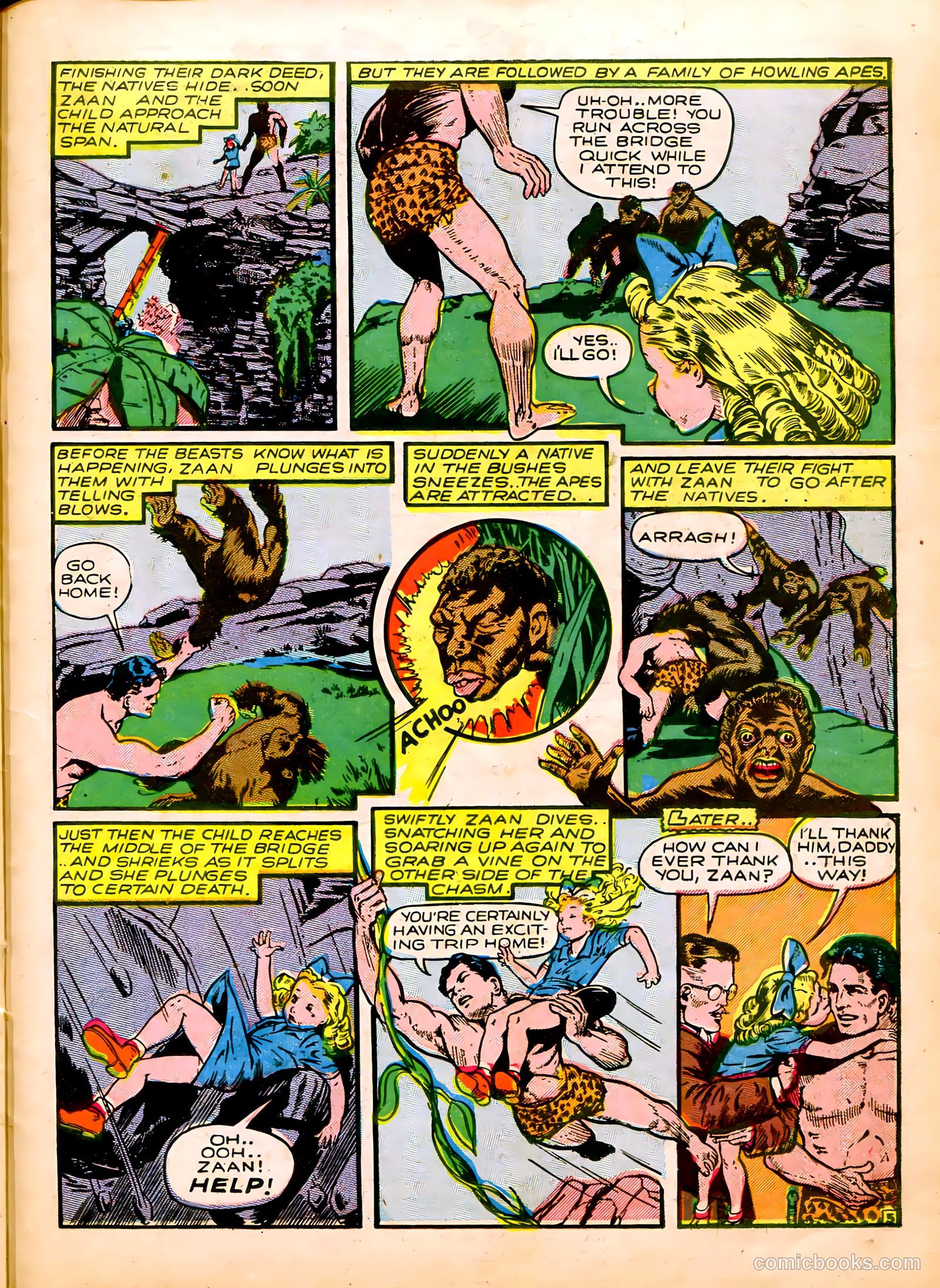 Captain Flight Comics #7 — page 33 of 52