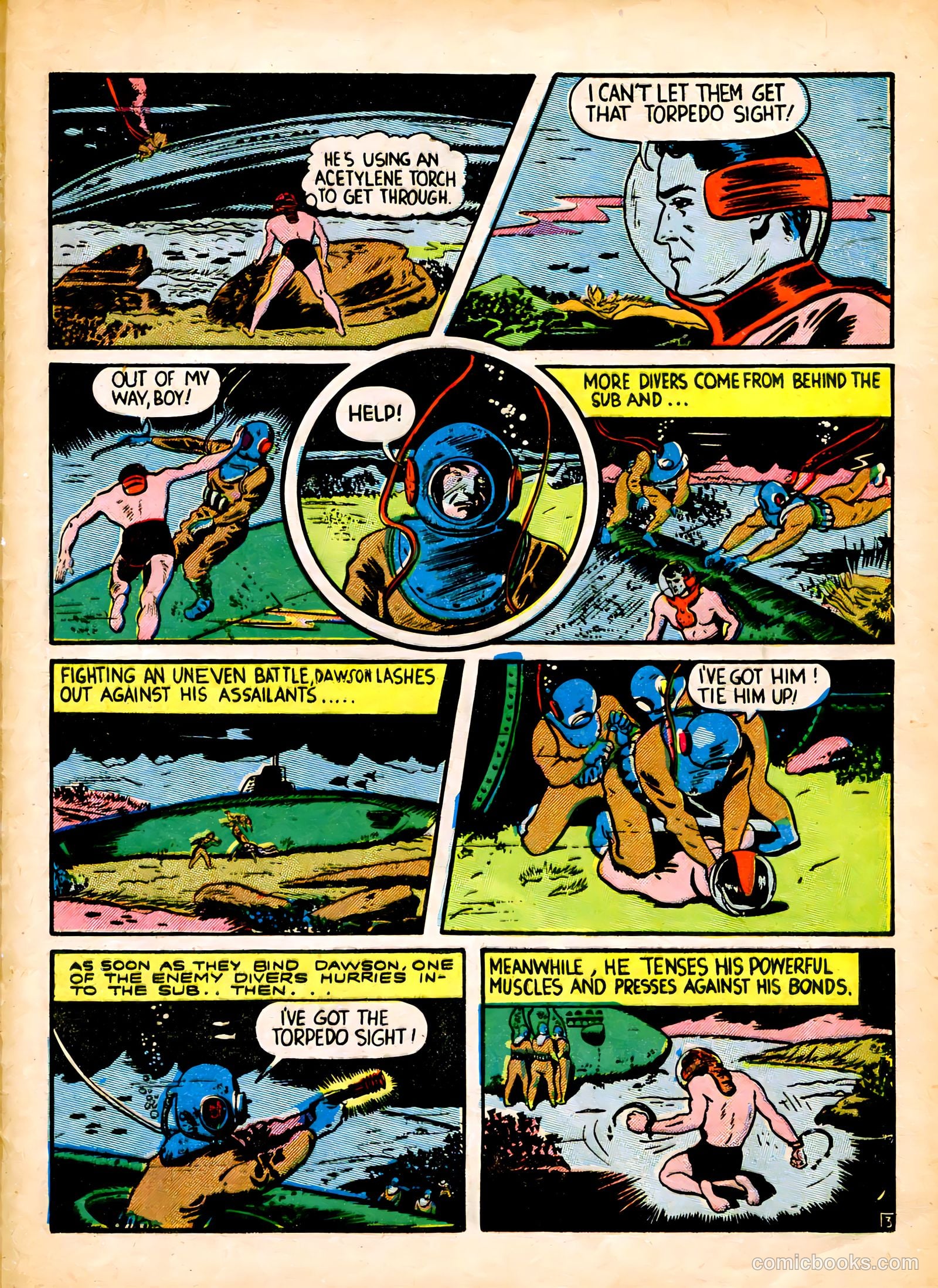 Captain Flight Comics #7 — page 37 of 52