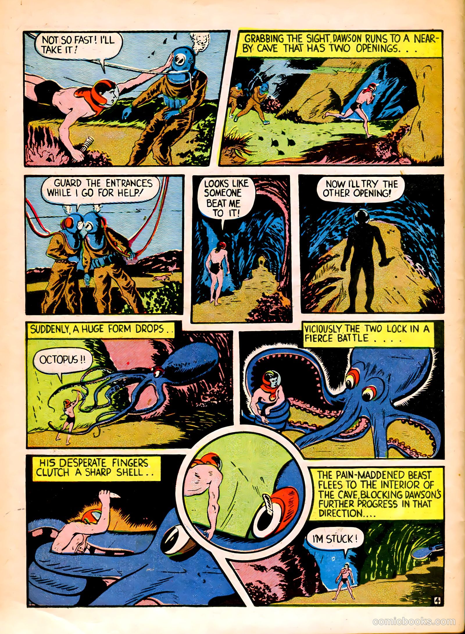 Captain Flight Comics #7 — page 38 of 52