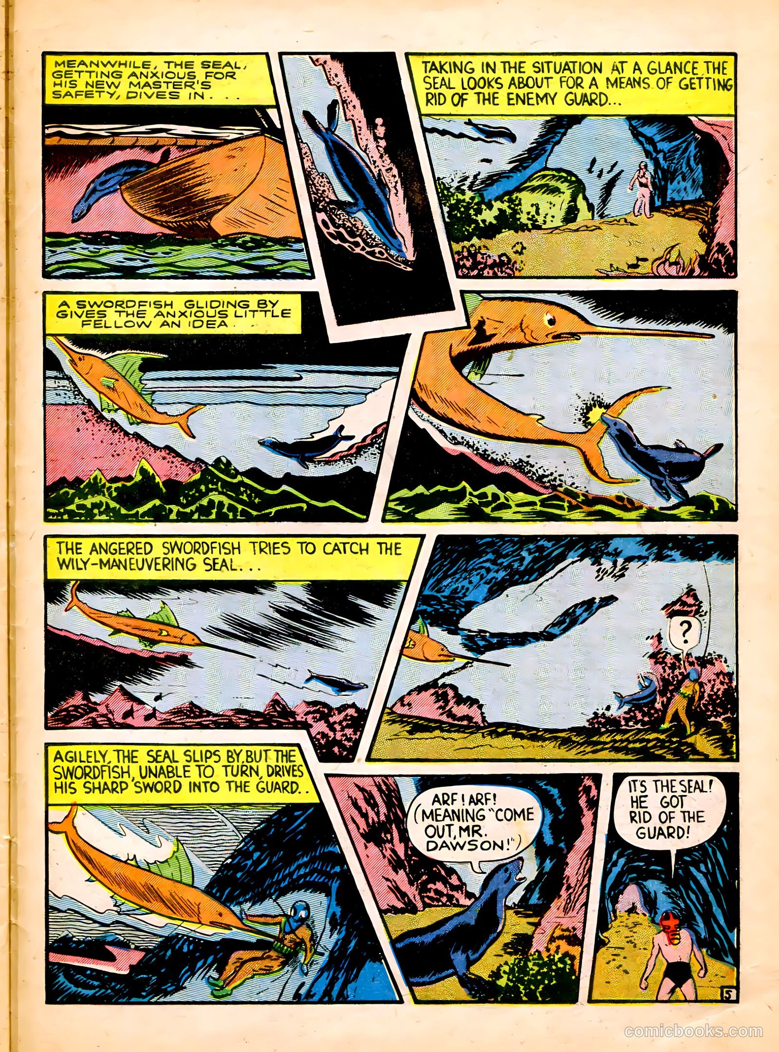 Captain Flight Comics #7 — page 39 of 52
