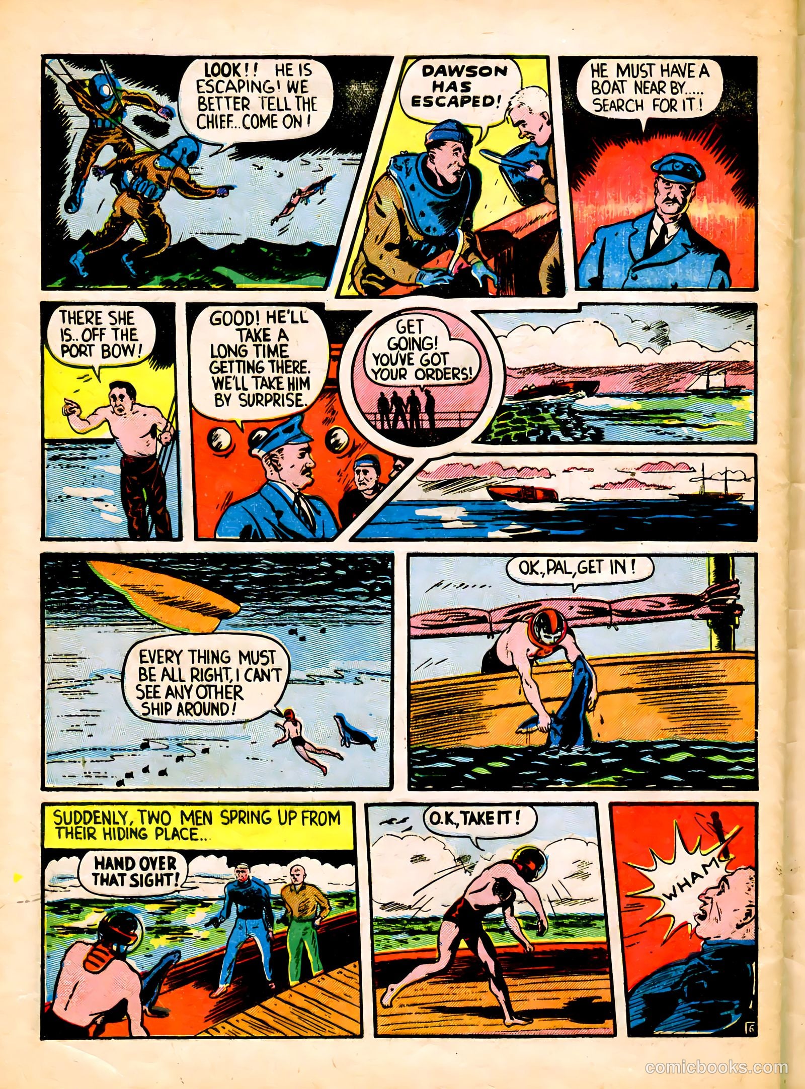 Captain Flight Comics #7 — page 40 of 52