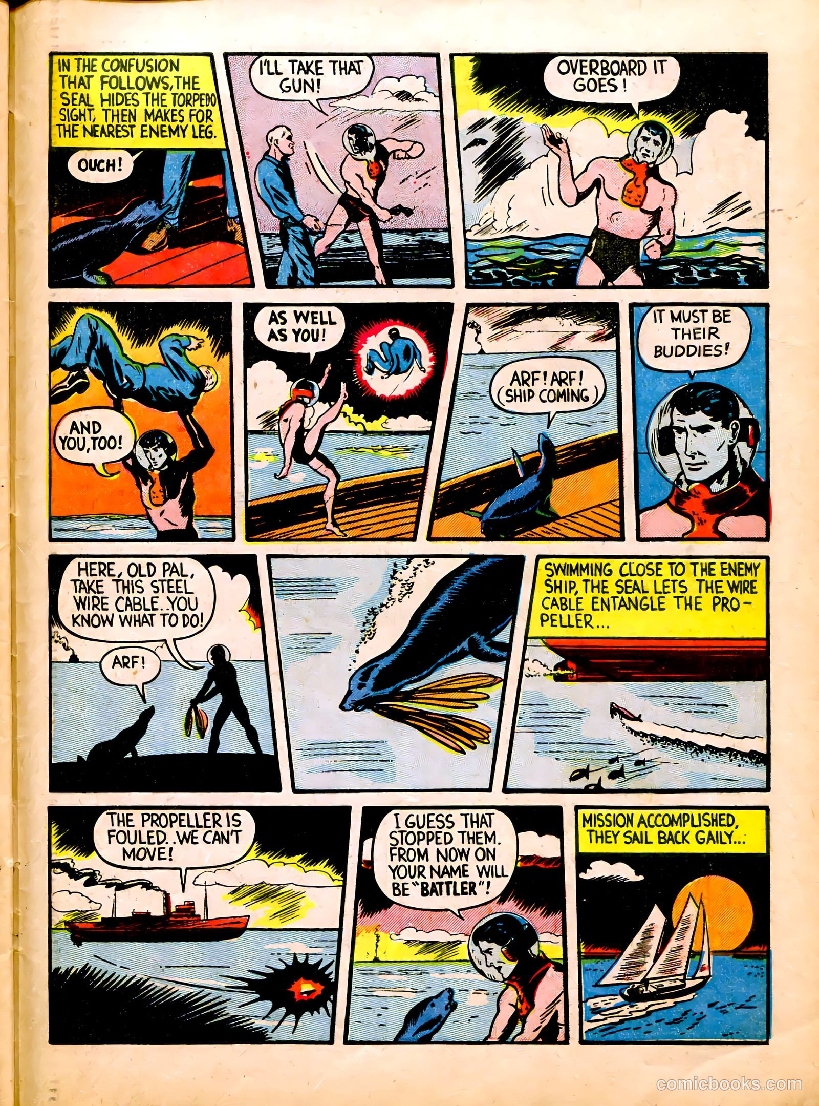 Captain Flight Comics #7 — page 41 of 52