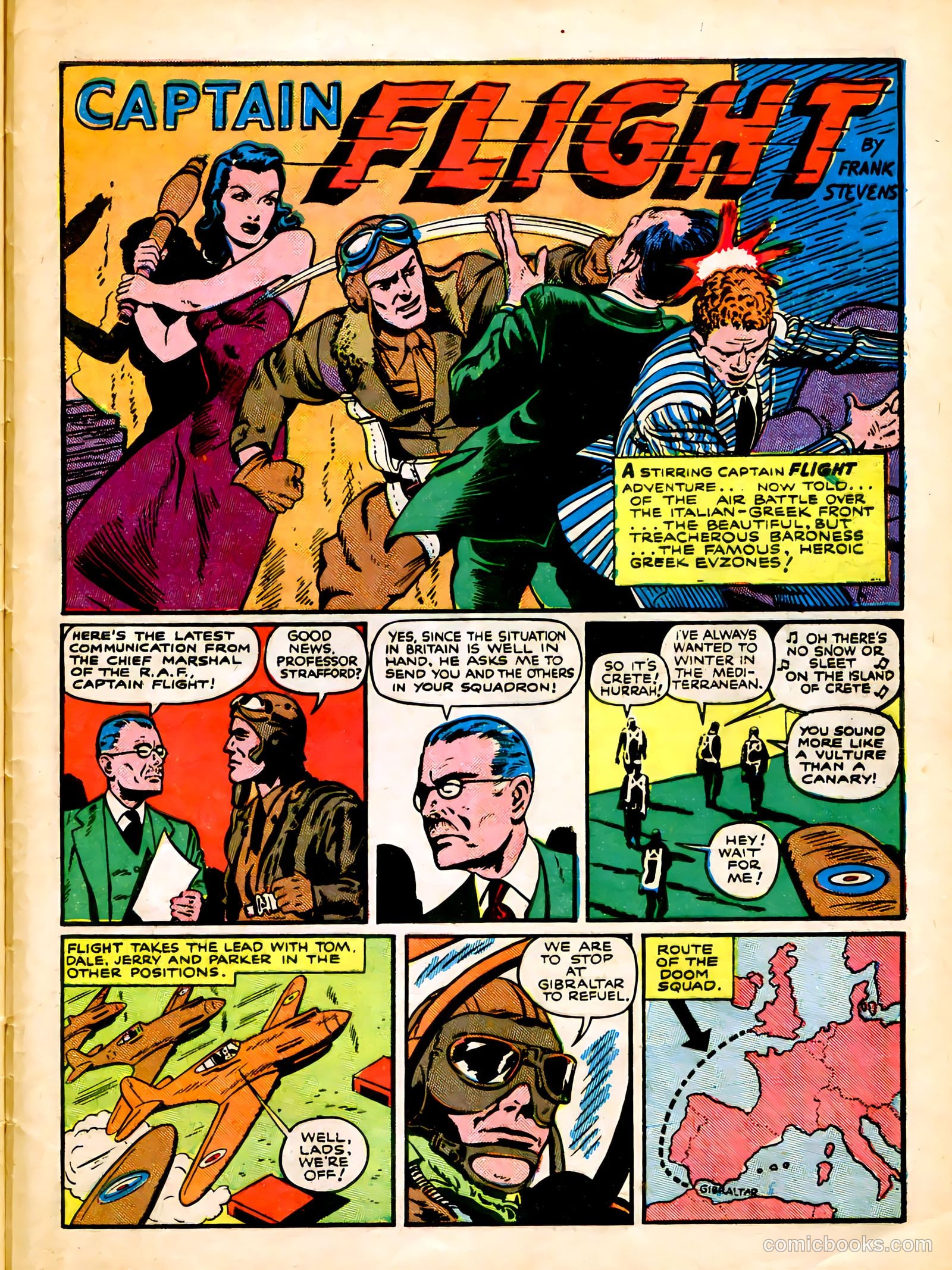 Captain Flight Comics #7 — page 43 of 52