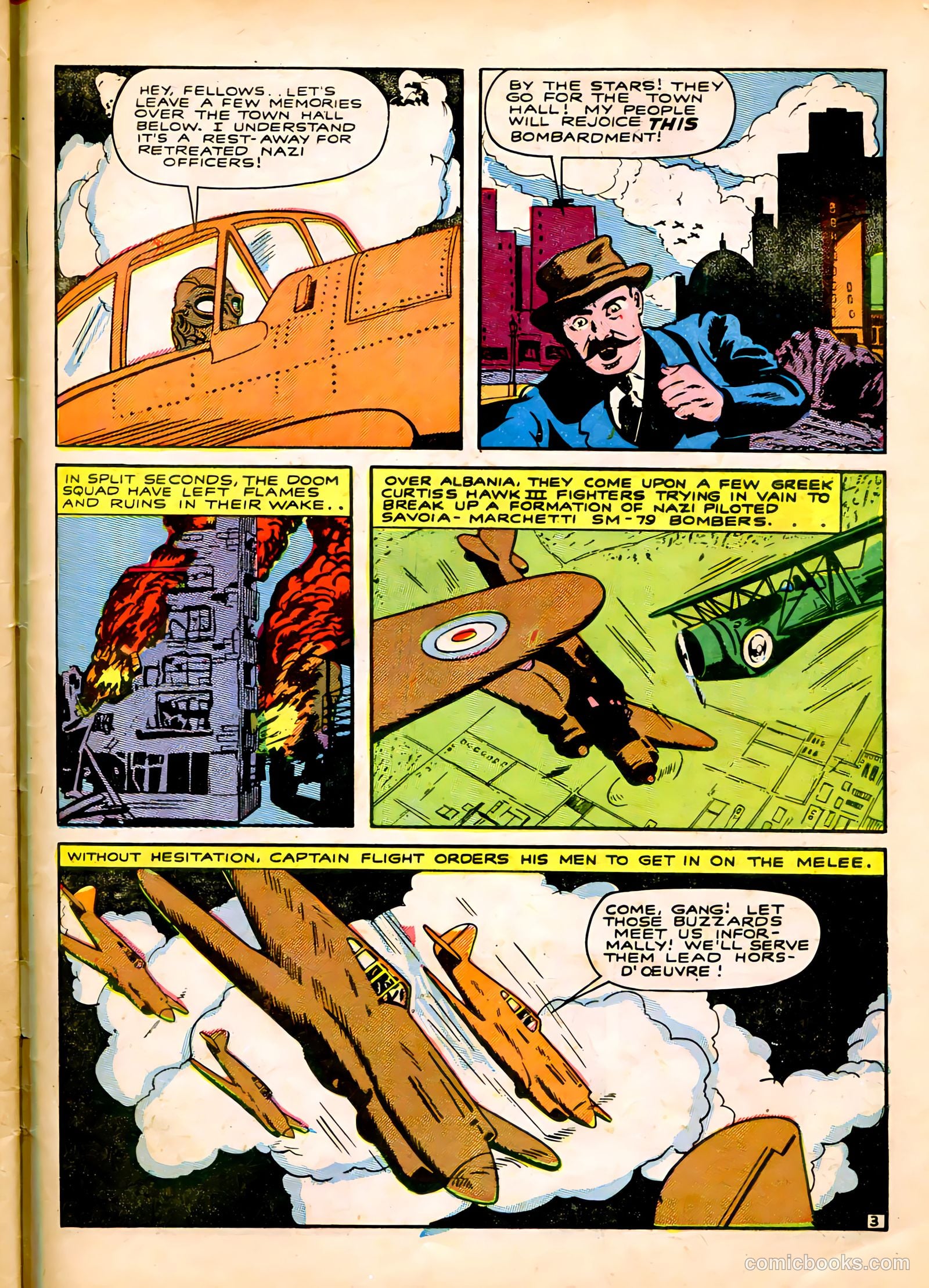 Captain Flight Comics #7 — page 45 of 52