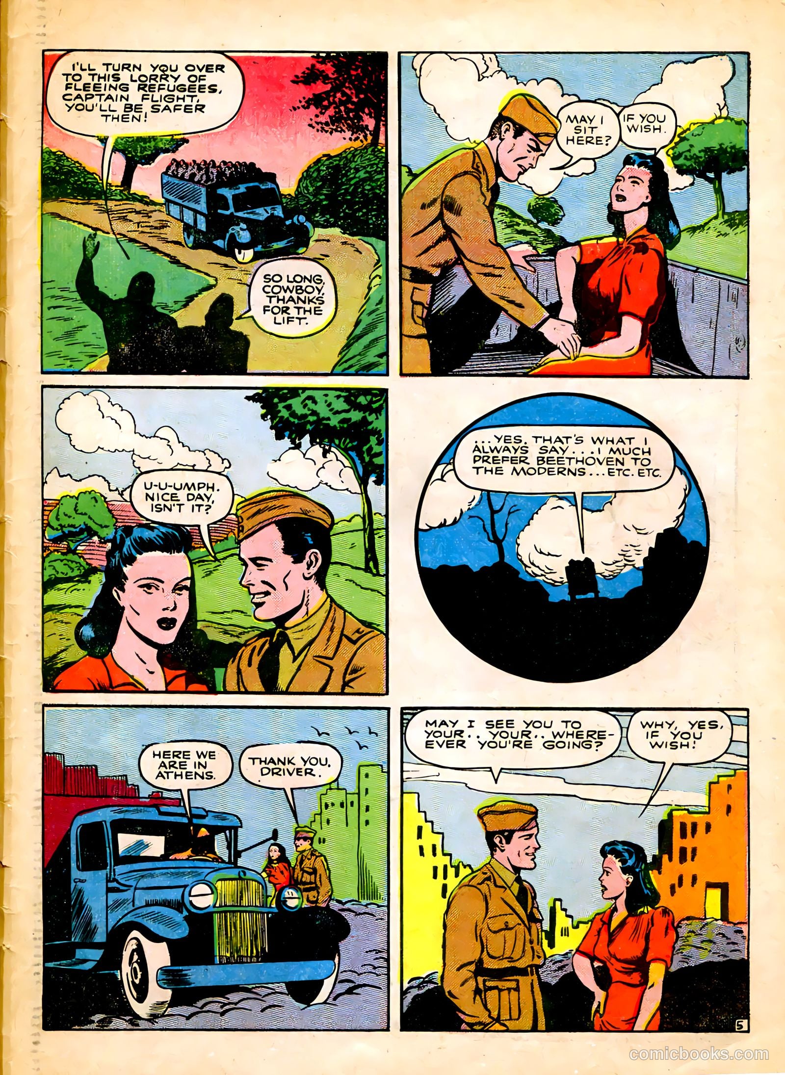 Captain Flight Comics #7 — page 47 of 52