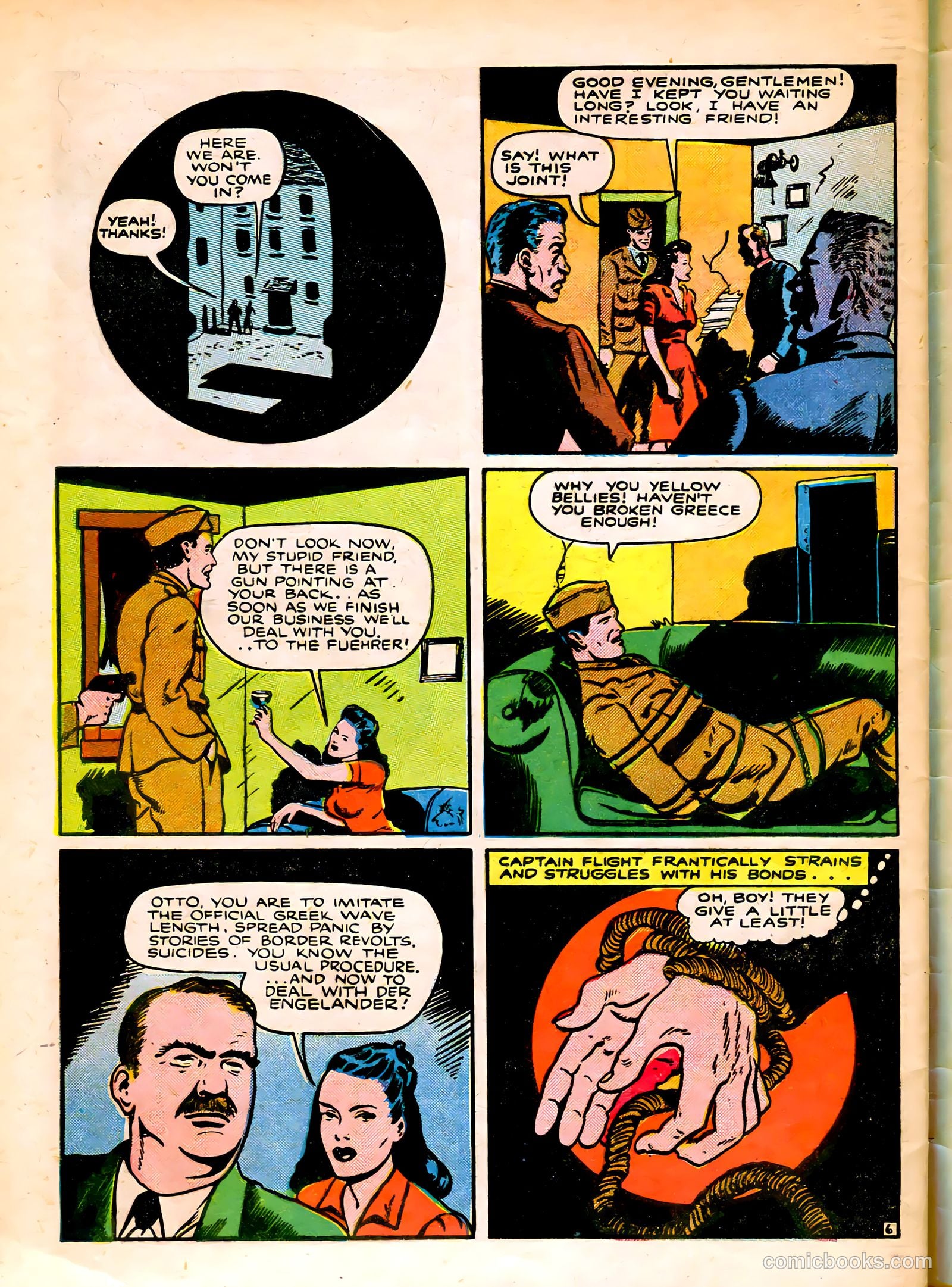 Captain Flight Comics #7 — page 48 of 52