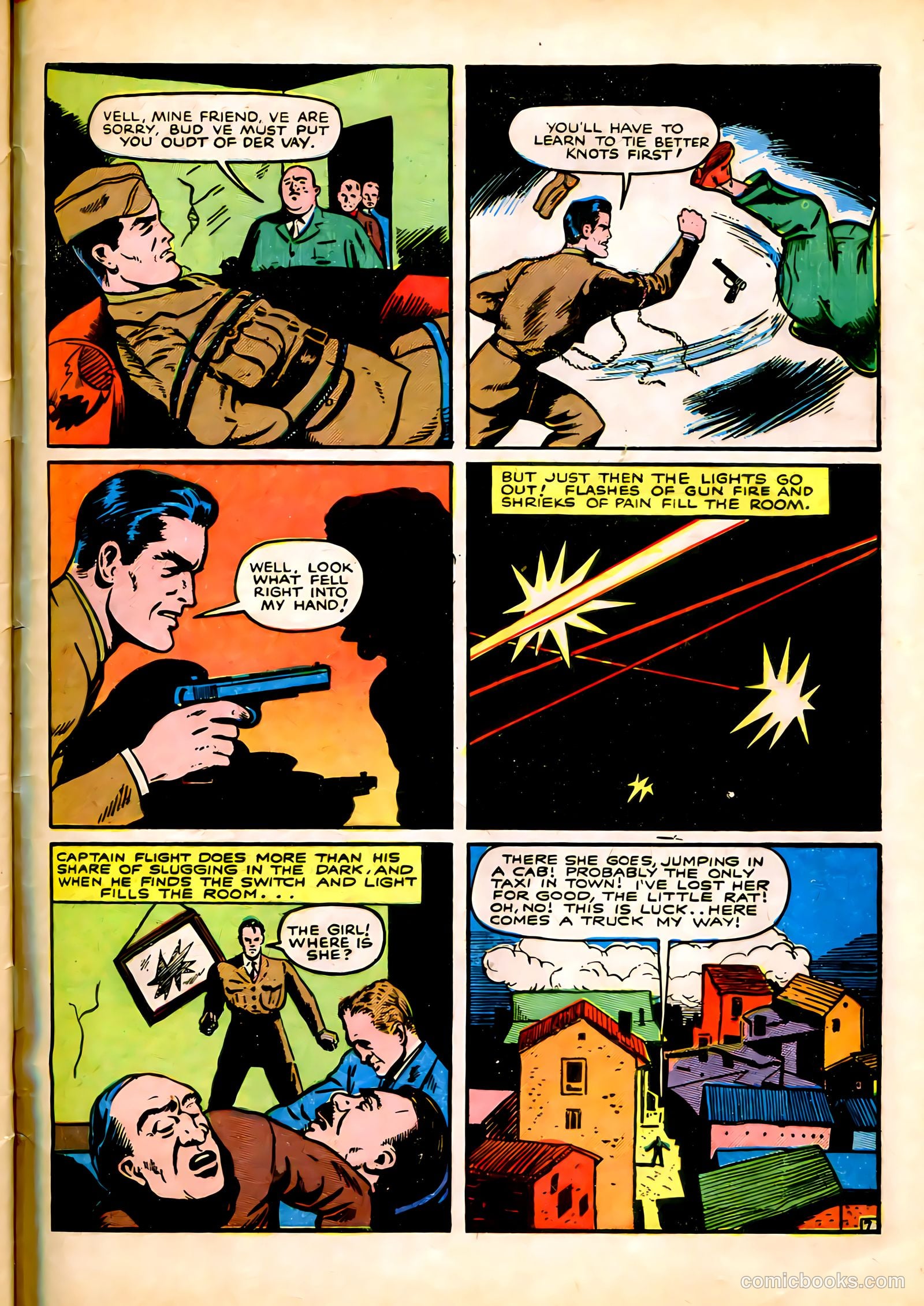 Captain Flight Comics #7 — page 49 of 52