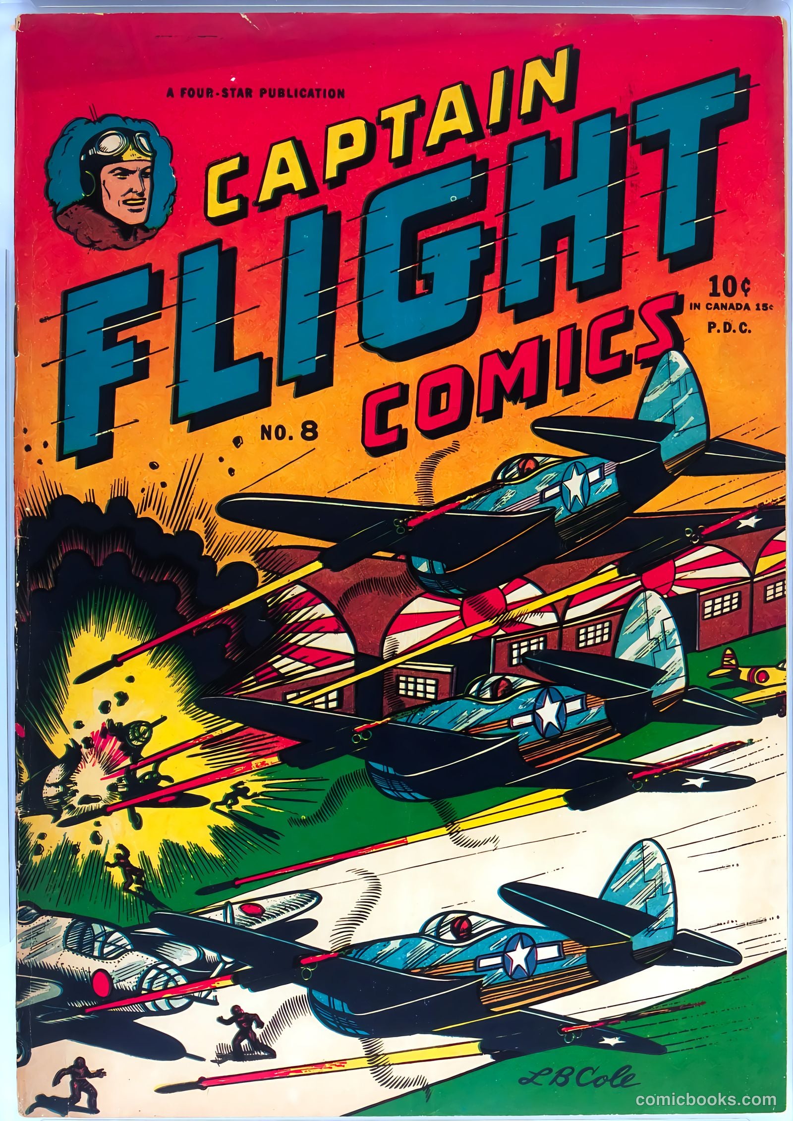 Captain Flight Comics #8 — page 1 of 52