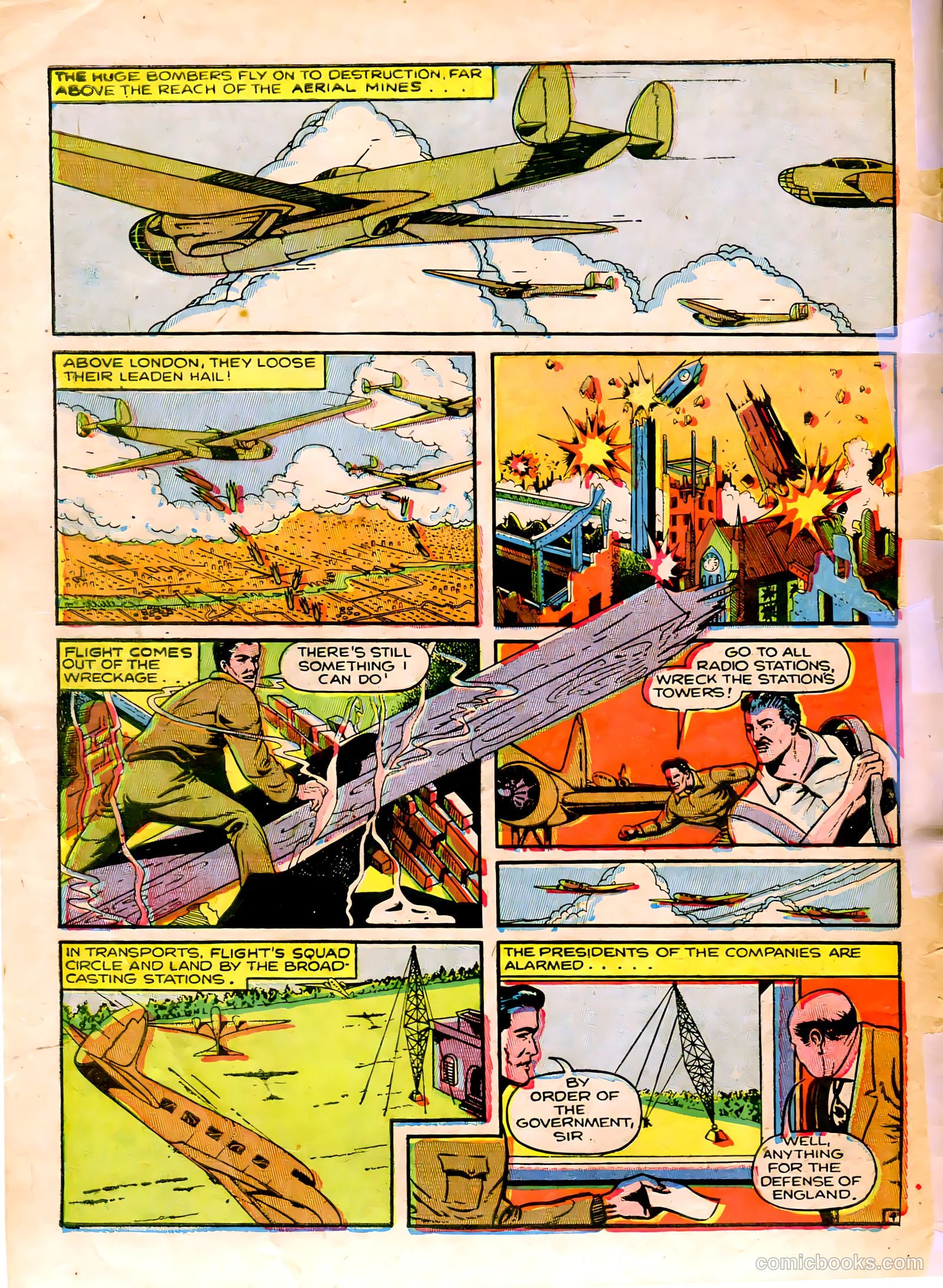 Captain Flight Comics #8 — page 6 of 52