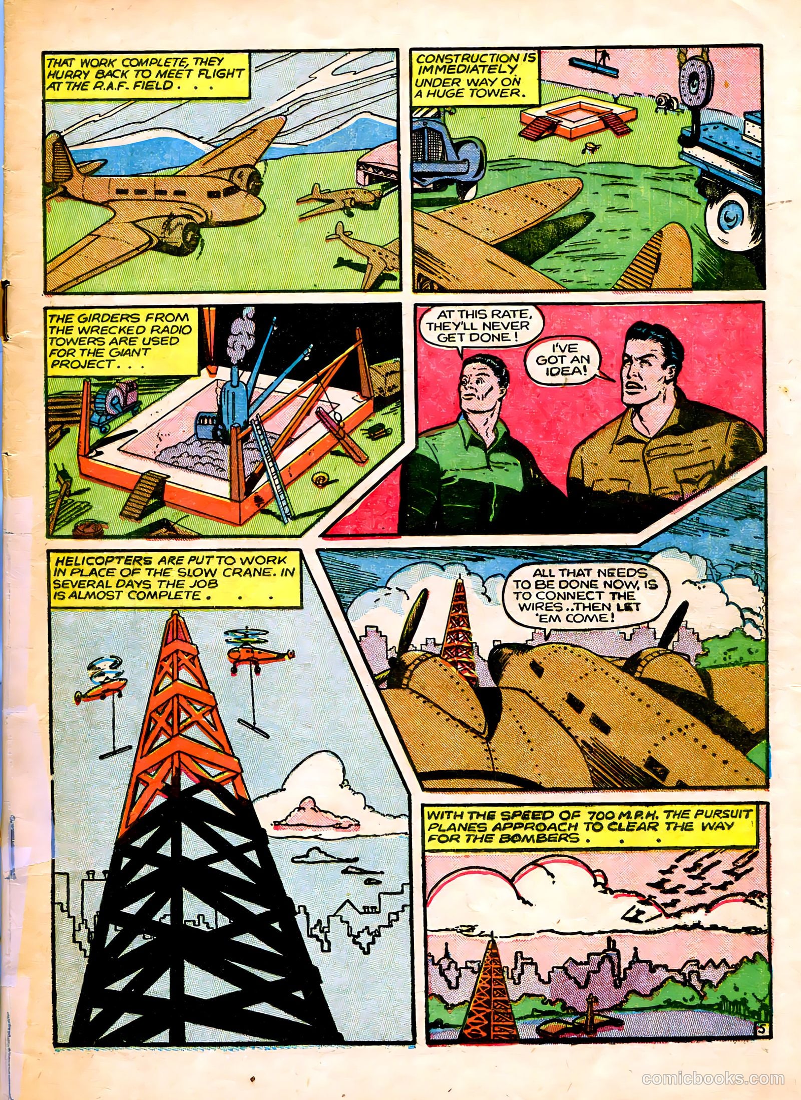 Captain Flight Comics #8 — page 7 of 52
