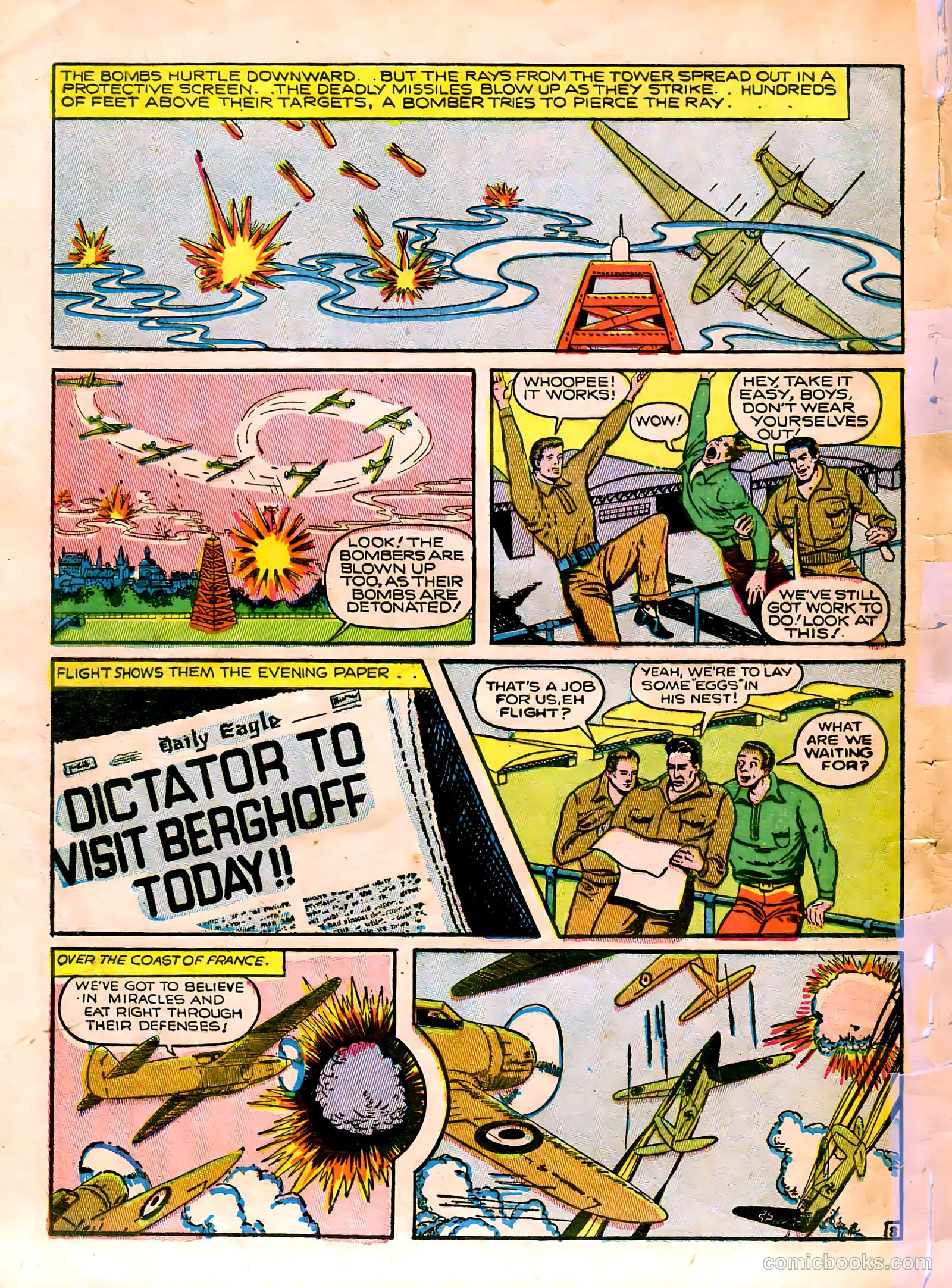 Captain Flight Comics #8 — page 10 of 52