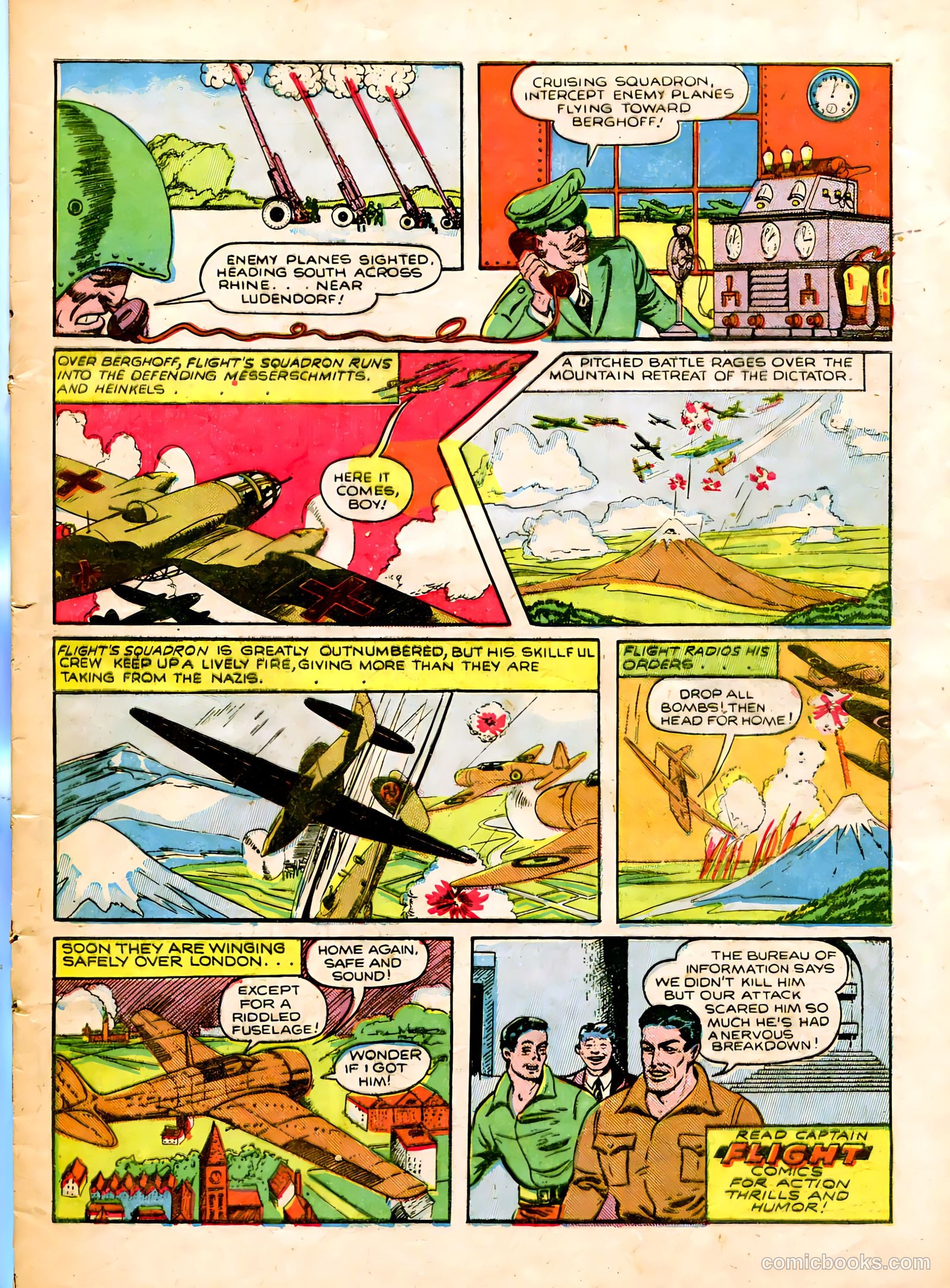 Captain Flight Comics #8 — page 11 of 52