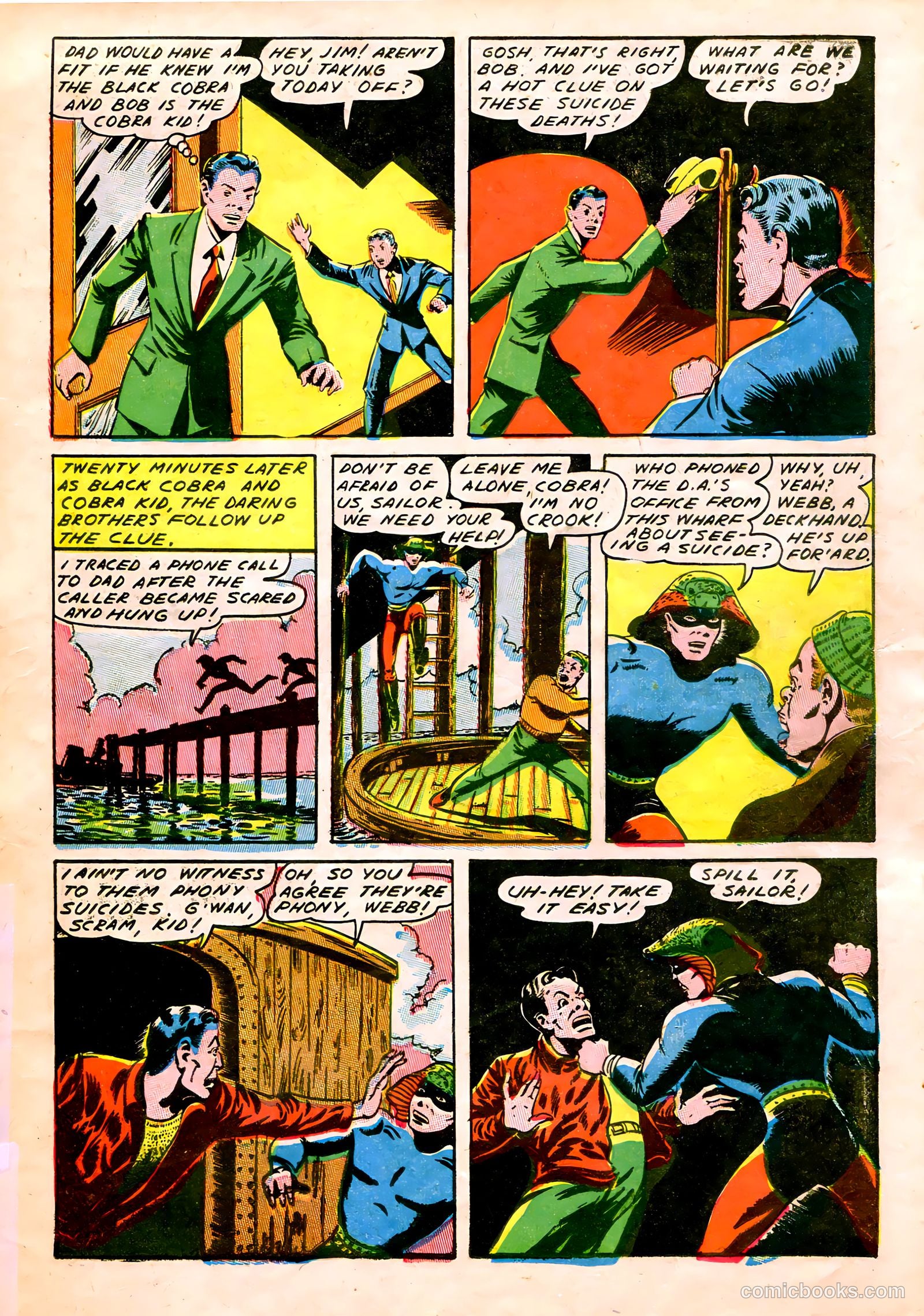 Captain Flight Comics #8 — page 15 of 52