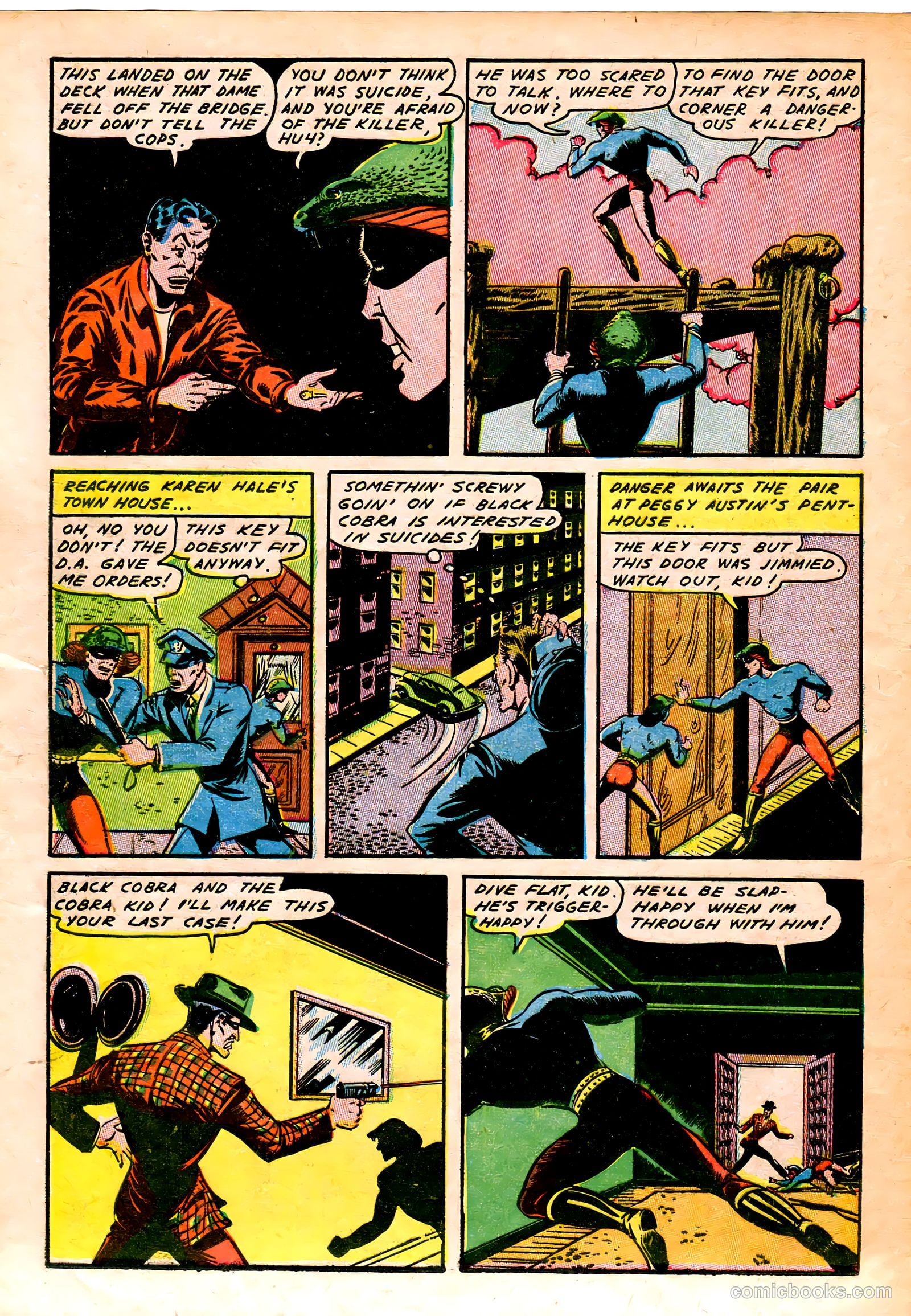 Captain Flight Comics #8 — page 16 of 52