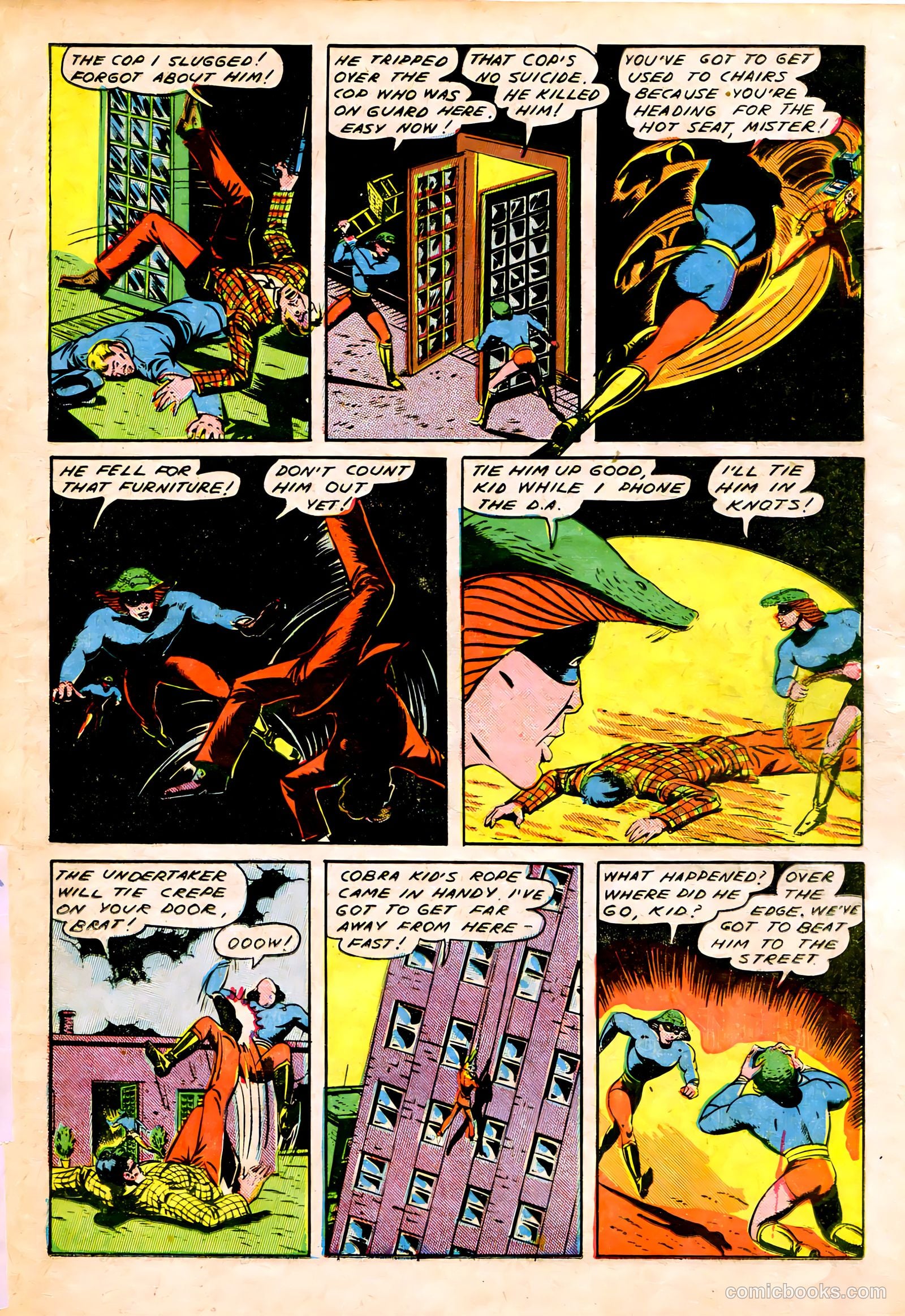 Captain Flight Comics #8 — page 17 of 52