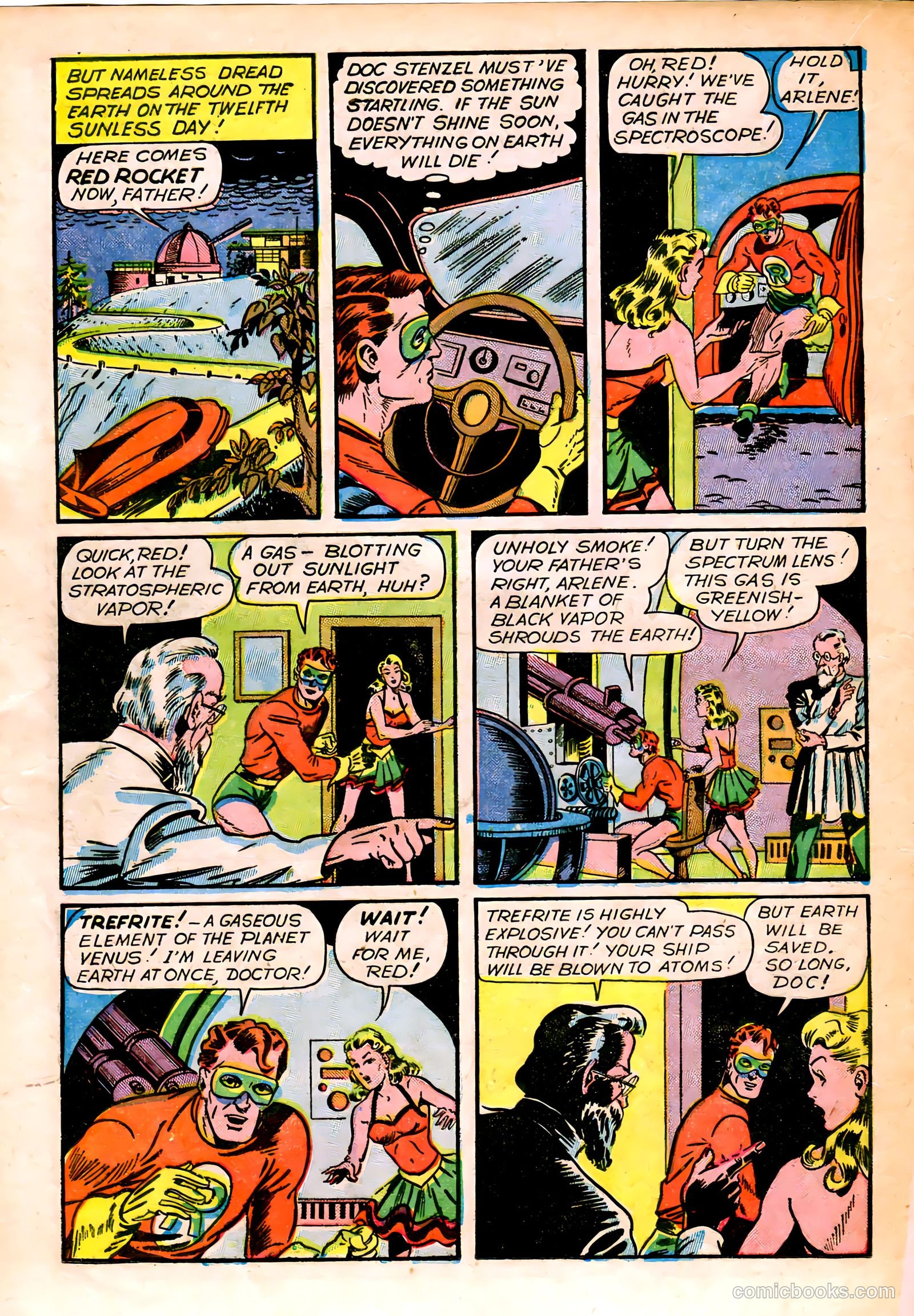 Captain Flight Comics #8 — page 22 of 52