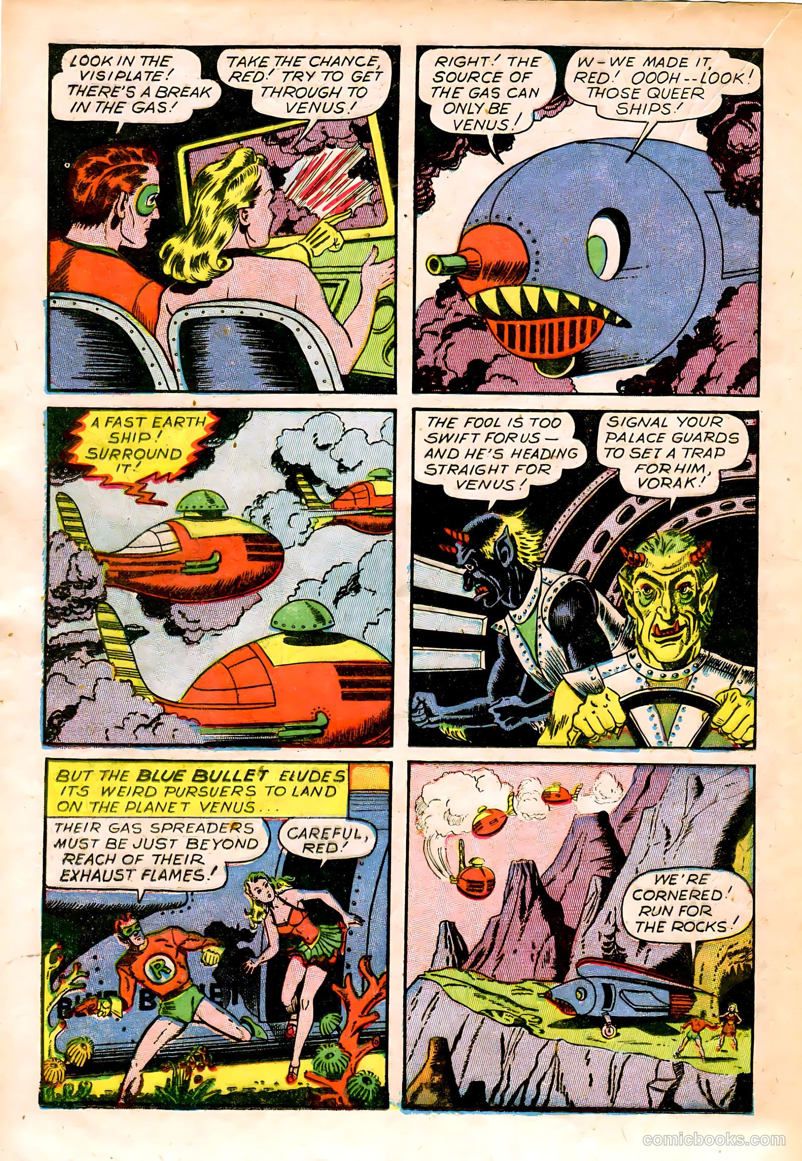 Captain Flight Comics #8 — page 24 of 52