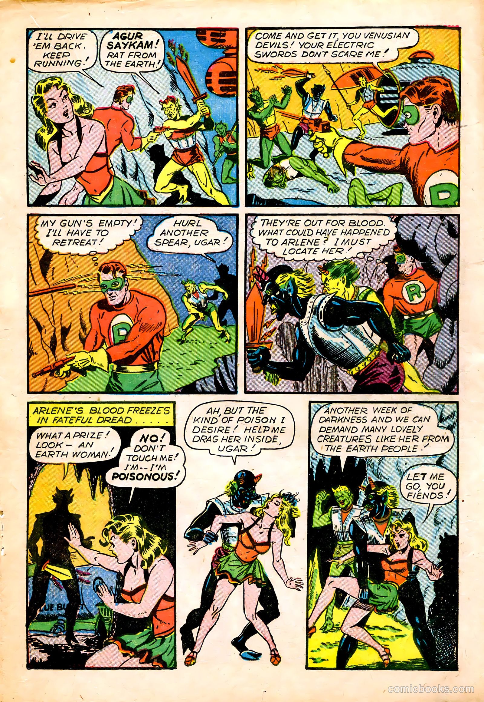 Captain Flight Comics #8 — page 25 of 52