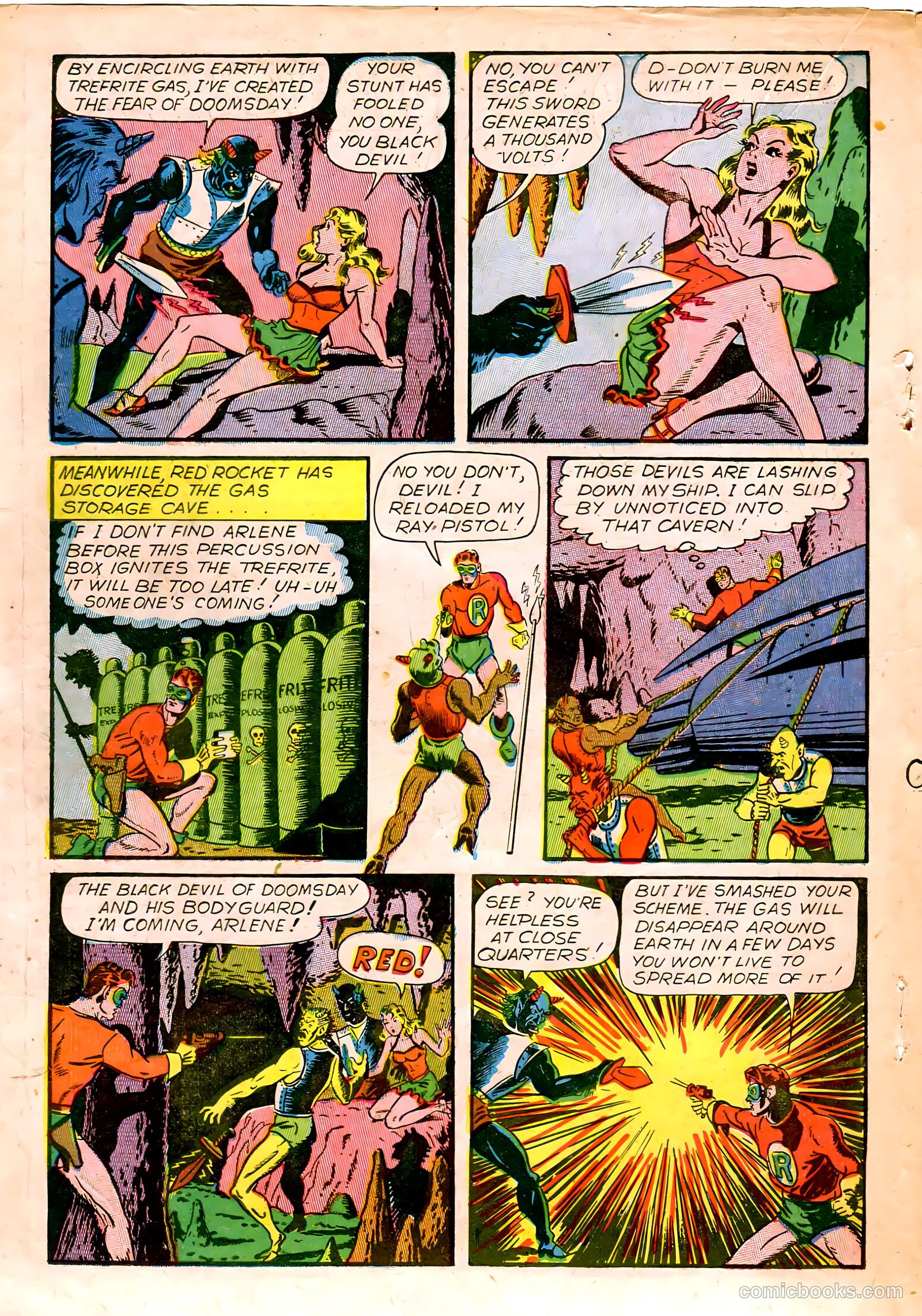 Captain Flight Comics #8 — page 26 of 52