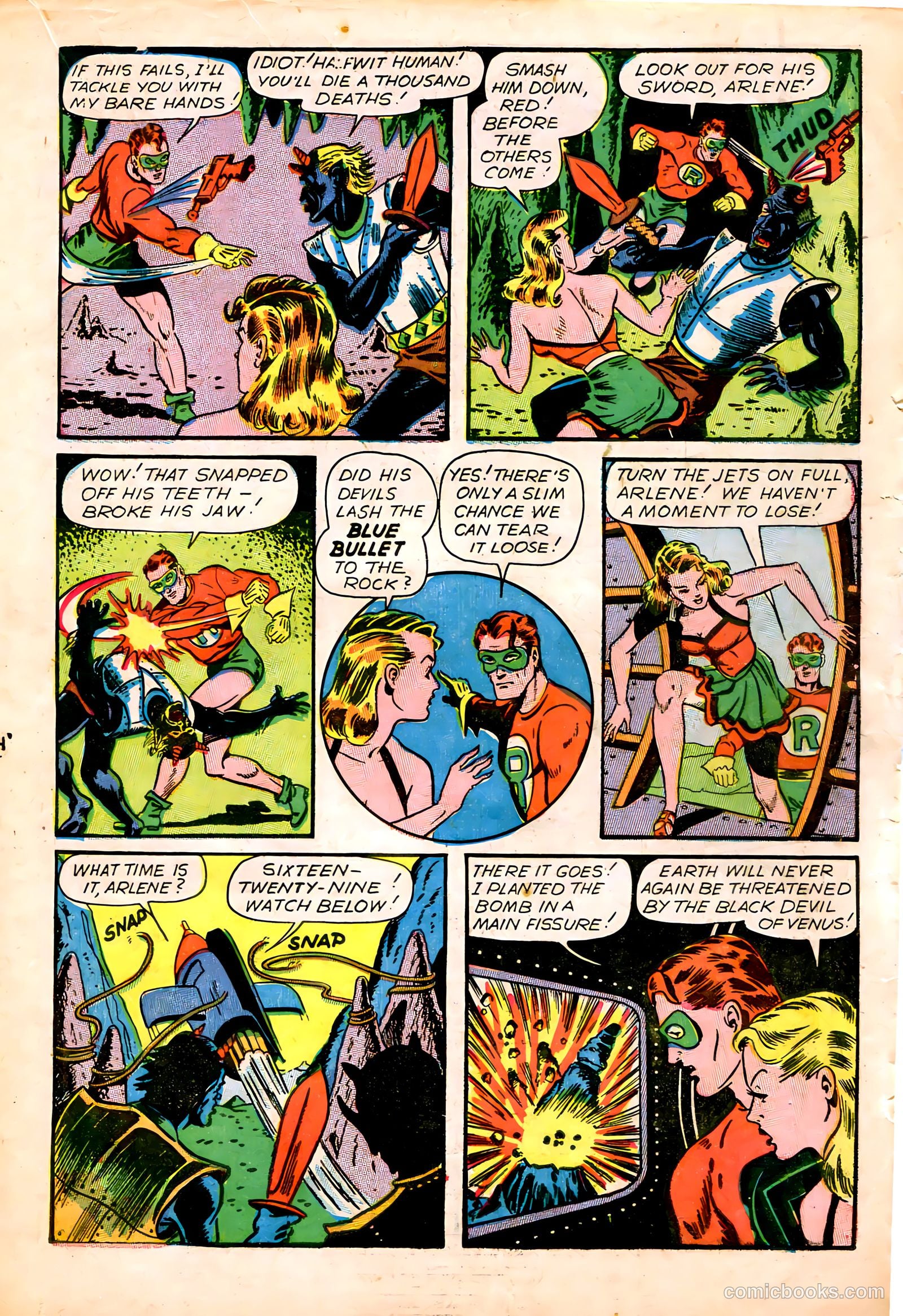 Captain Flight Comics #8 — page 27 of 52