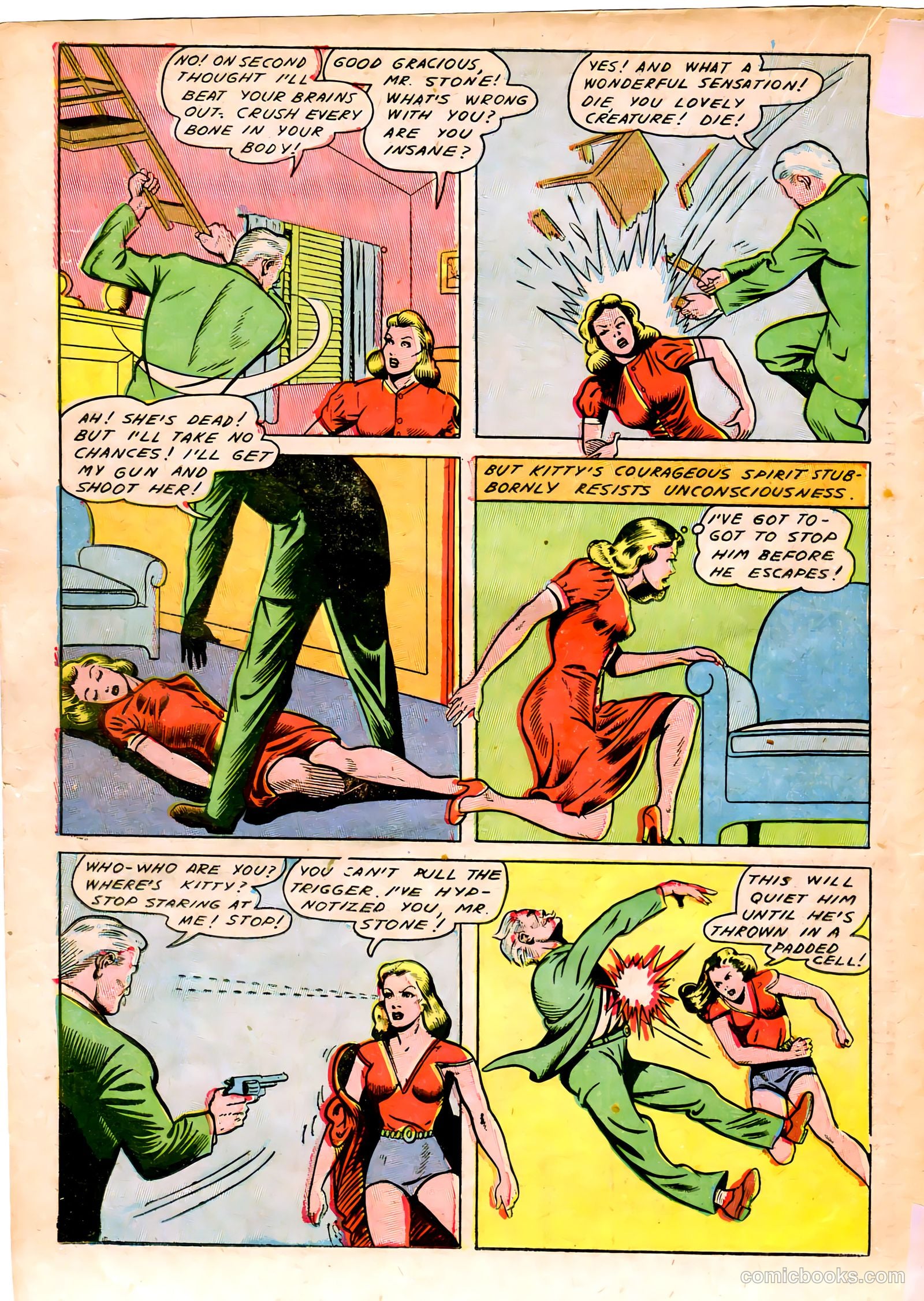 Captain Flight Comics #8 — page 30 of 52