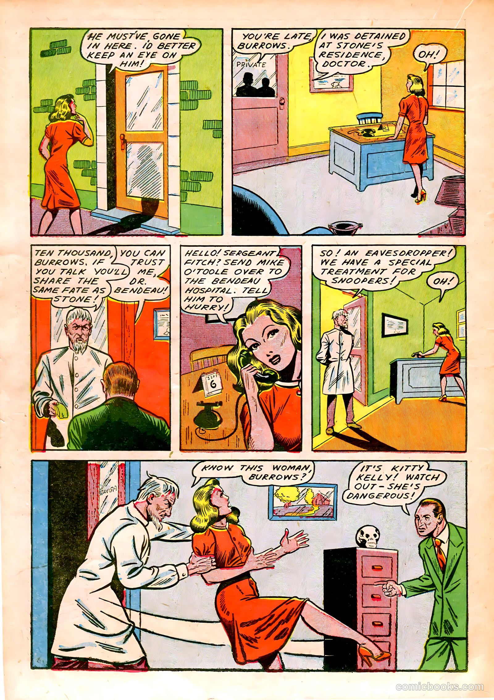 Captain Flight Comics #8 — page 32 of 52