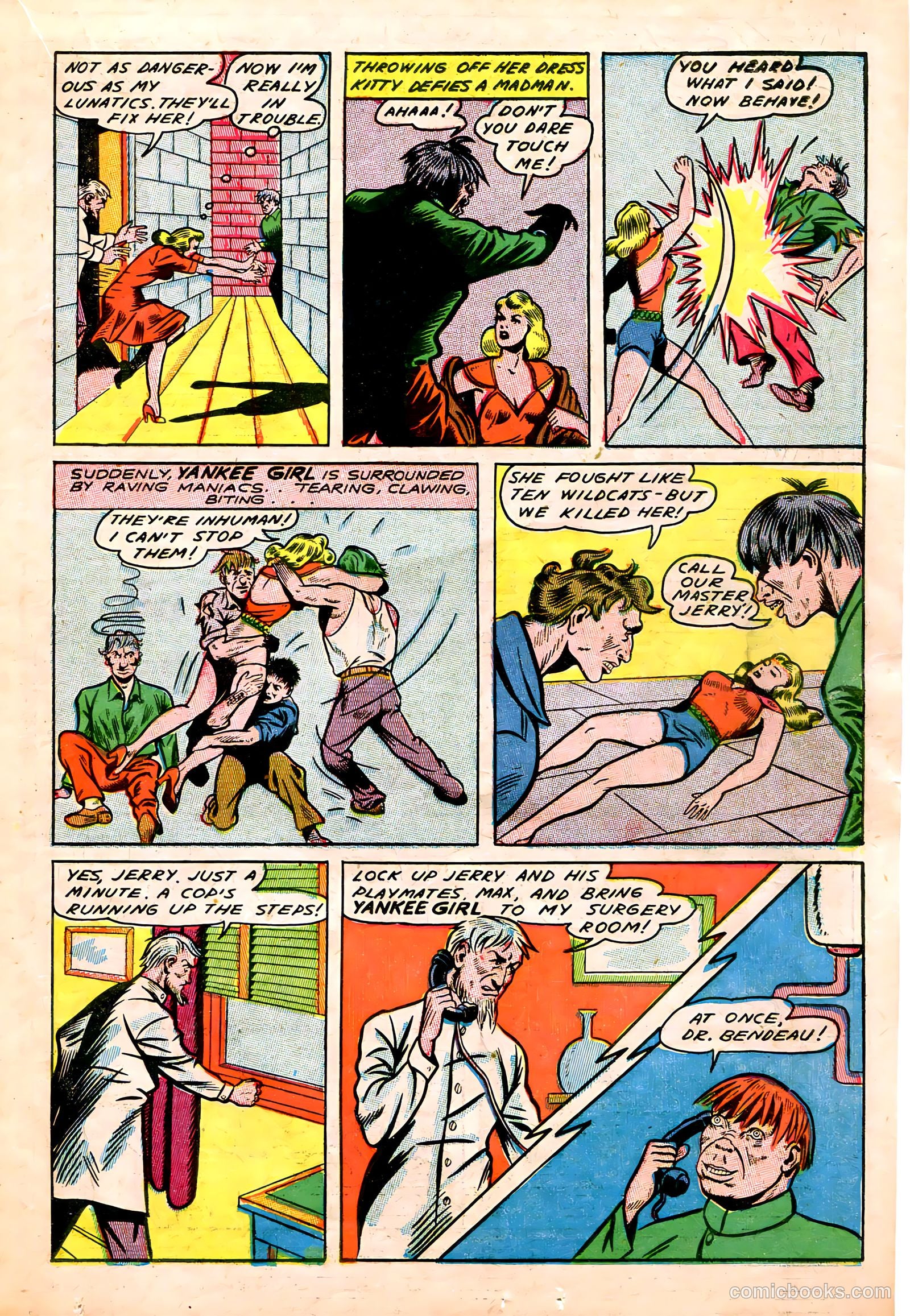 Captain Flight Comics #8 — page 33 of 52
