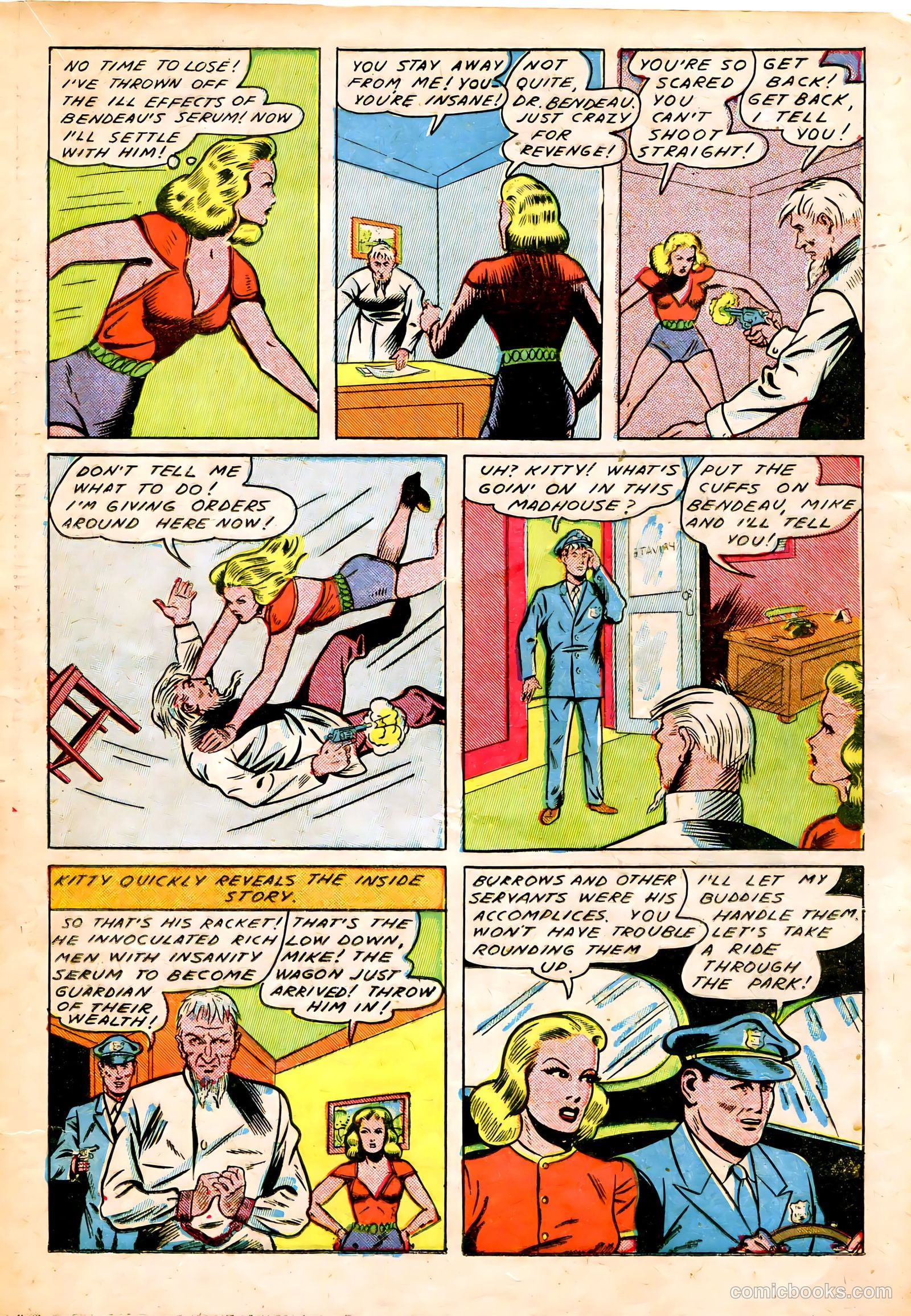 Captain Flight Comics #8 — page 35 of 52