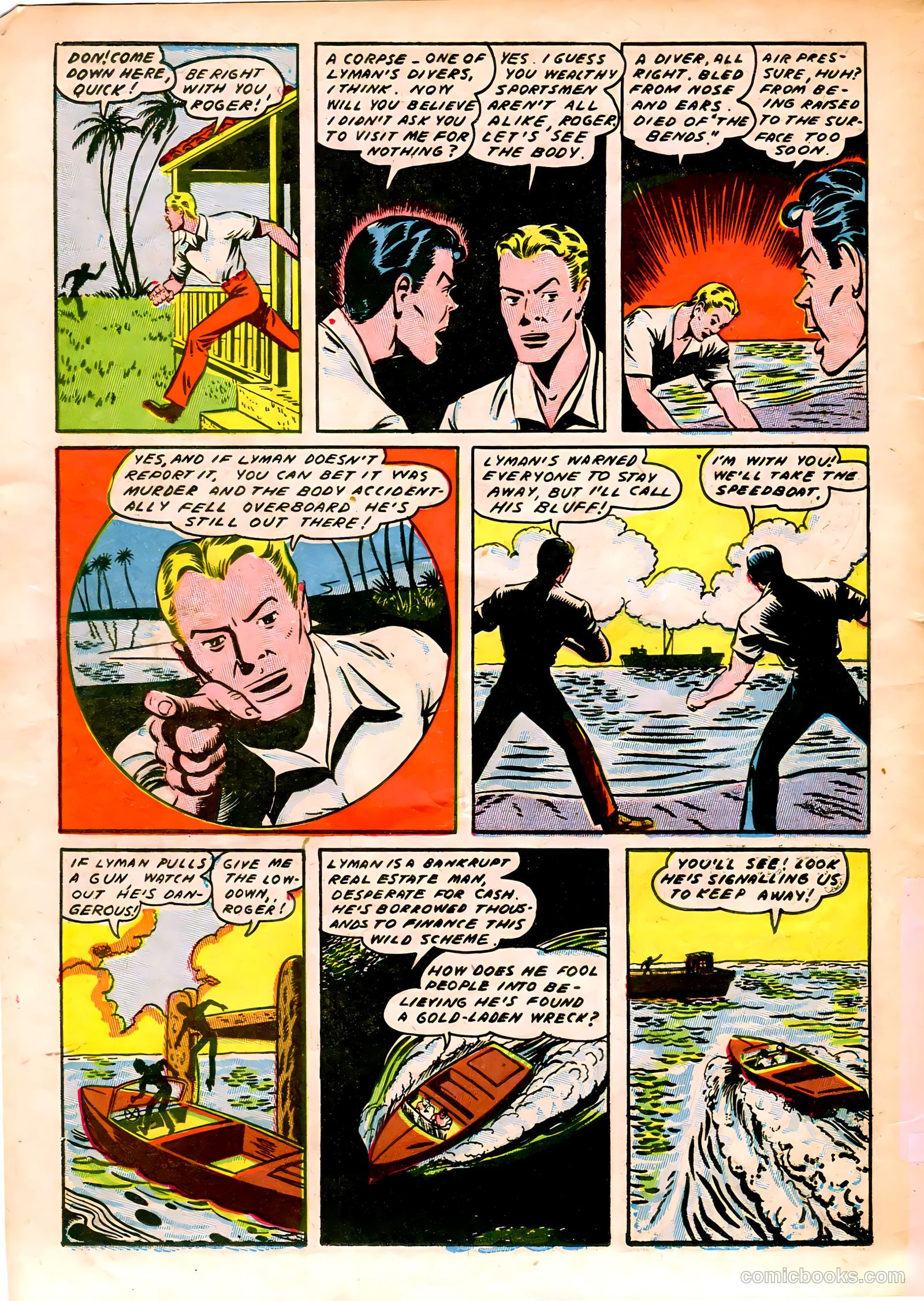 Captain Flight Comics #8 — page 38 of 52