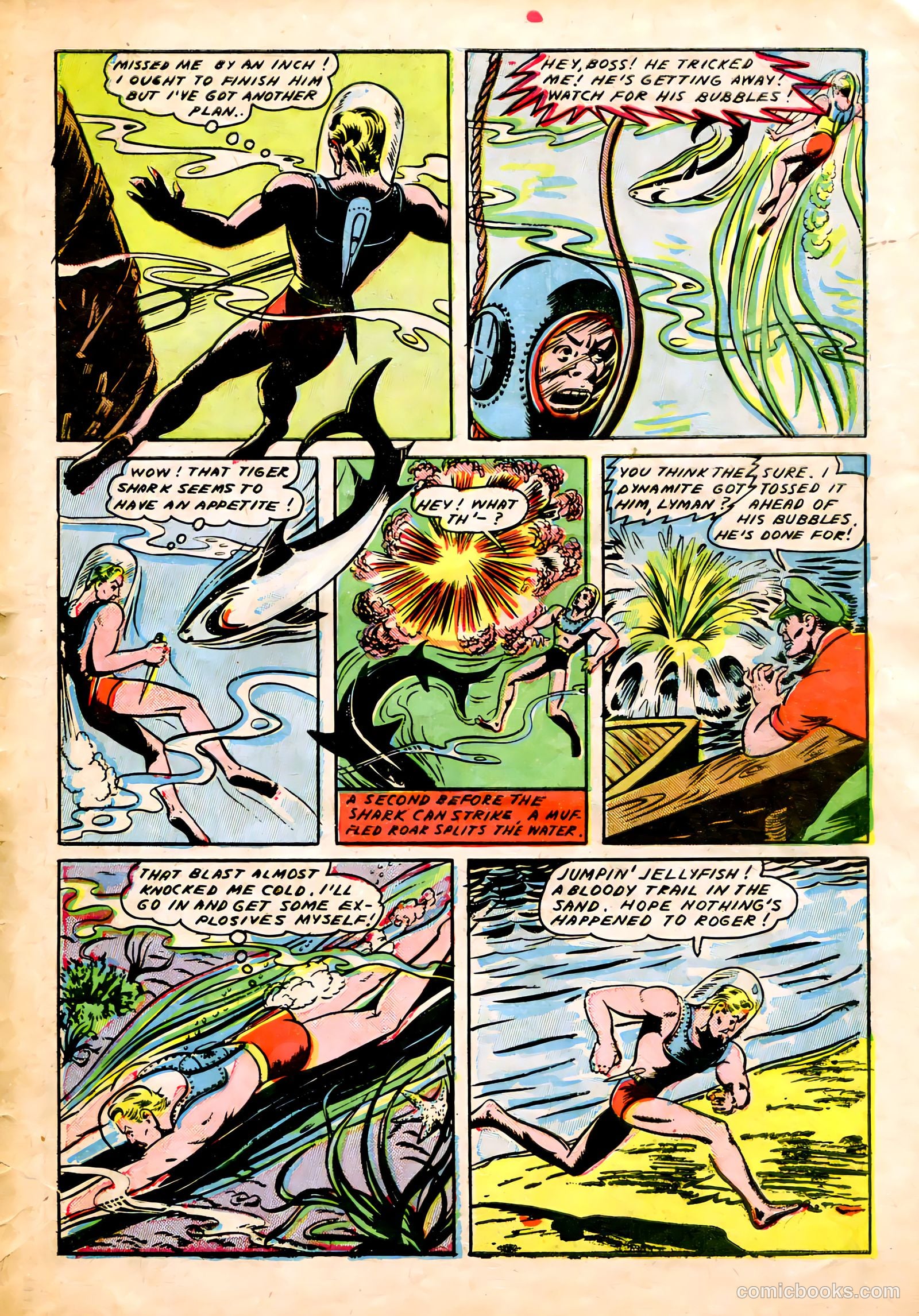 Captain Flight Comics #8 — page 41 of 52
