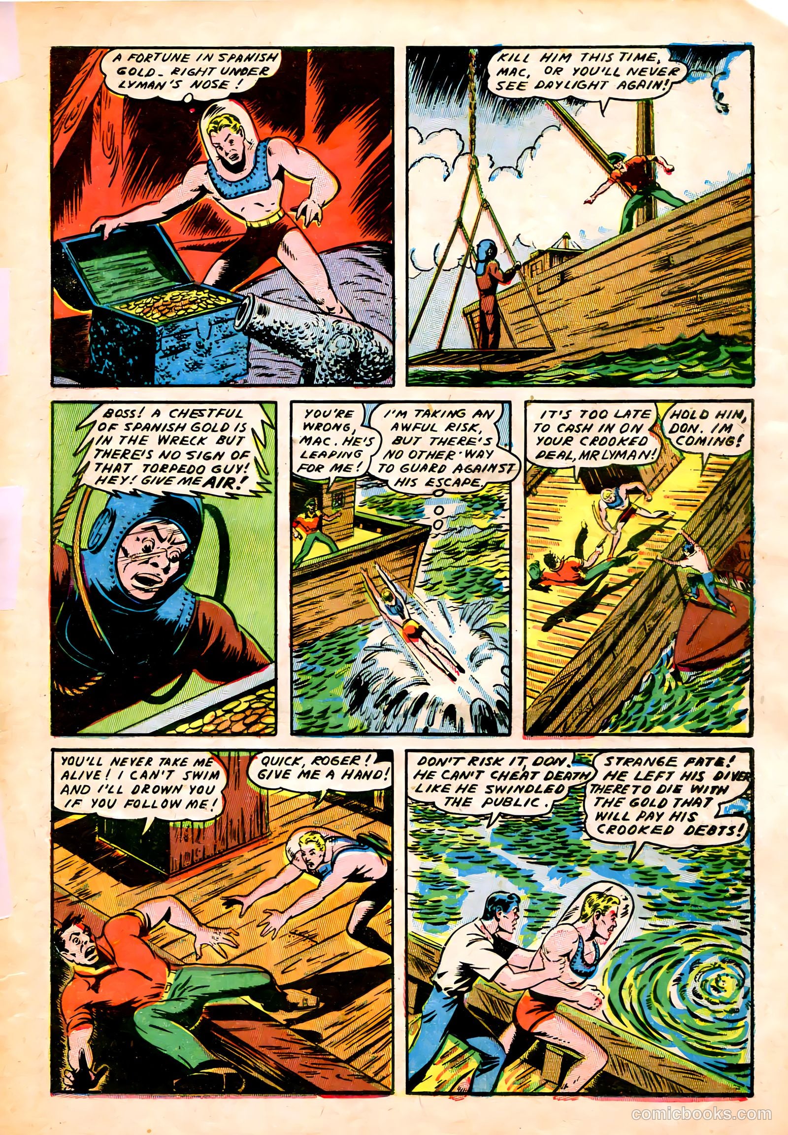 Captain Flight Comics #8 — page 43 of 52