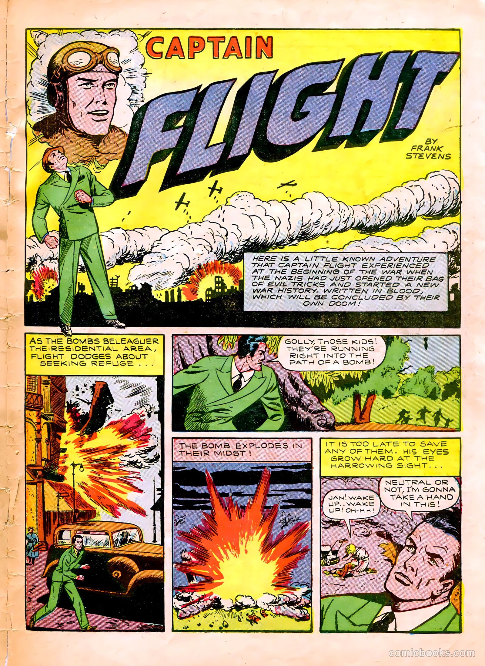 Captain Flight Comics #8 — page 45 of 52