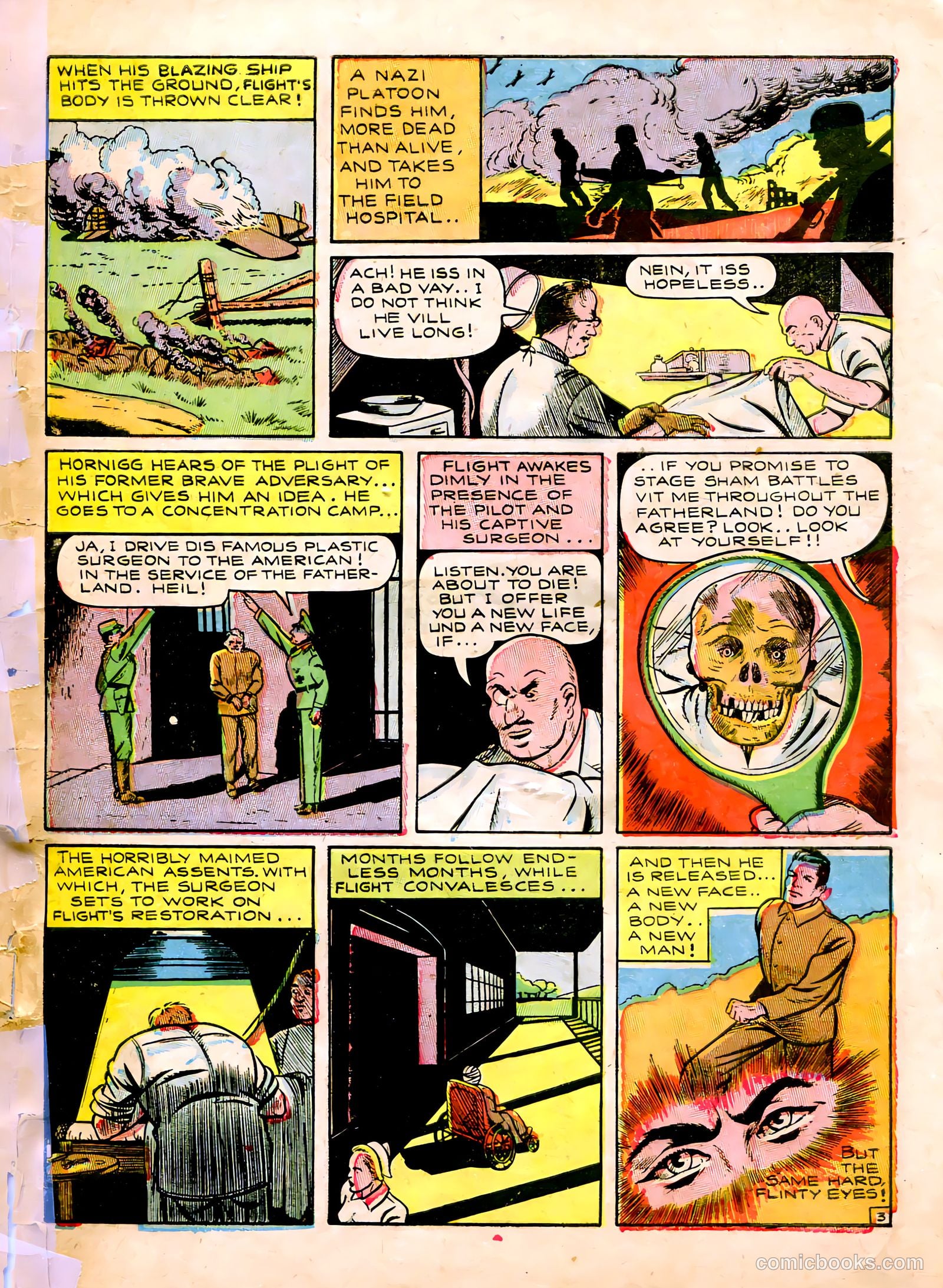 Captain Flight Comics #8 — page 47 of 52