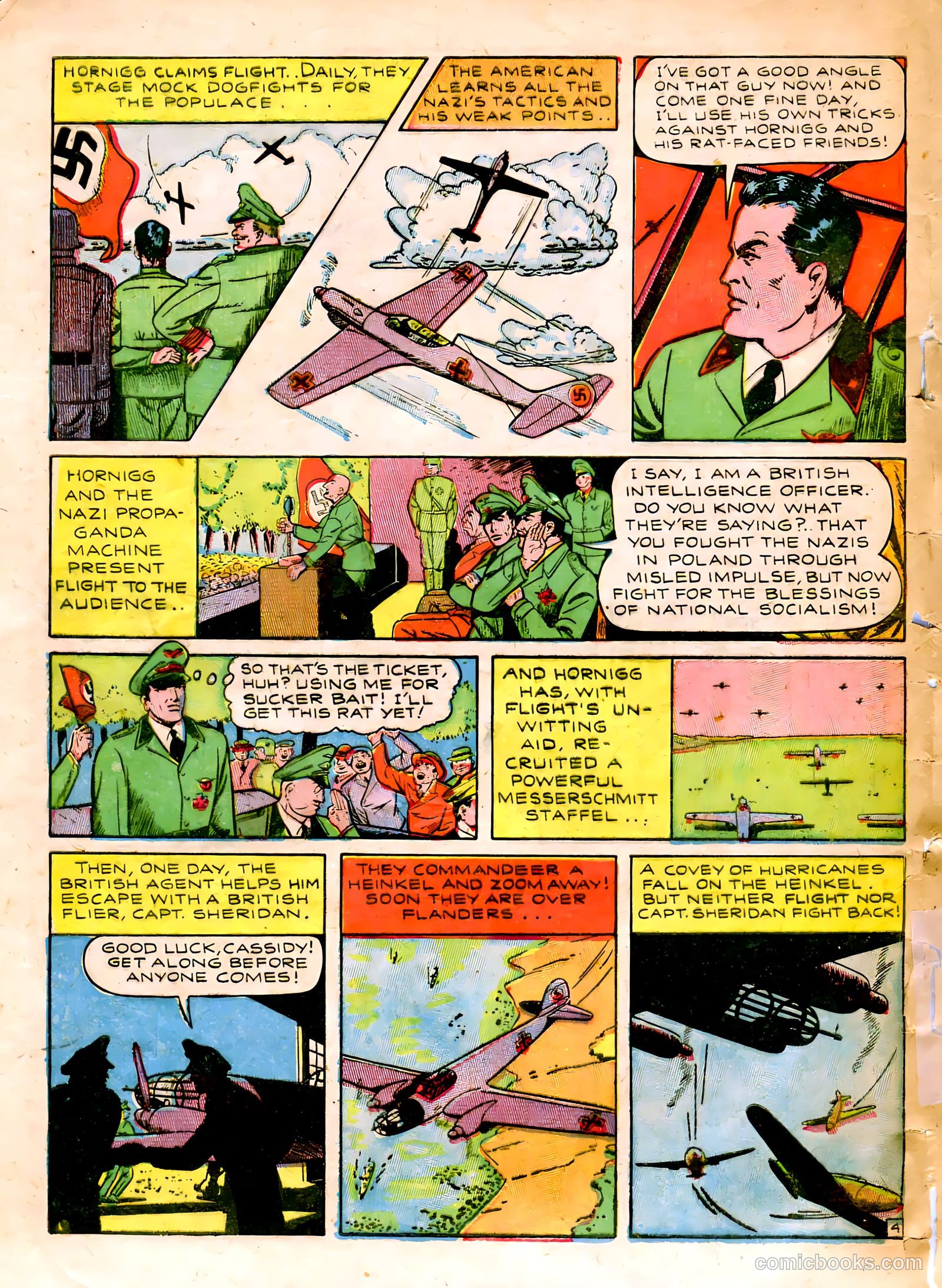 Captain Flight Comics #8 — page 48 of 52
