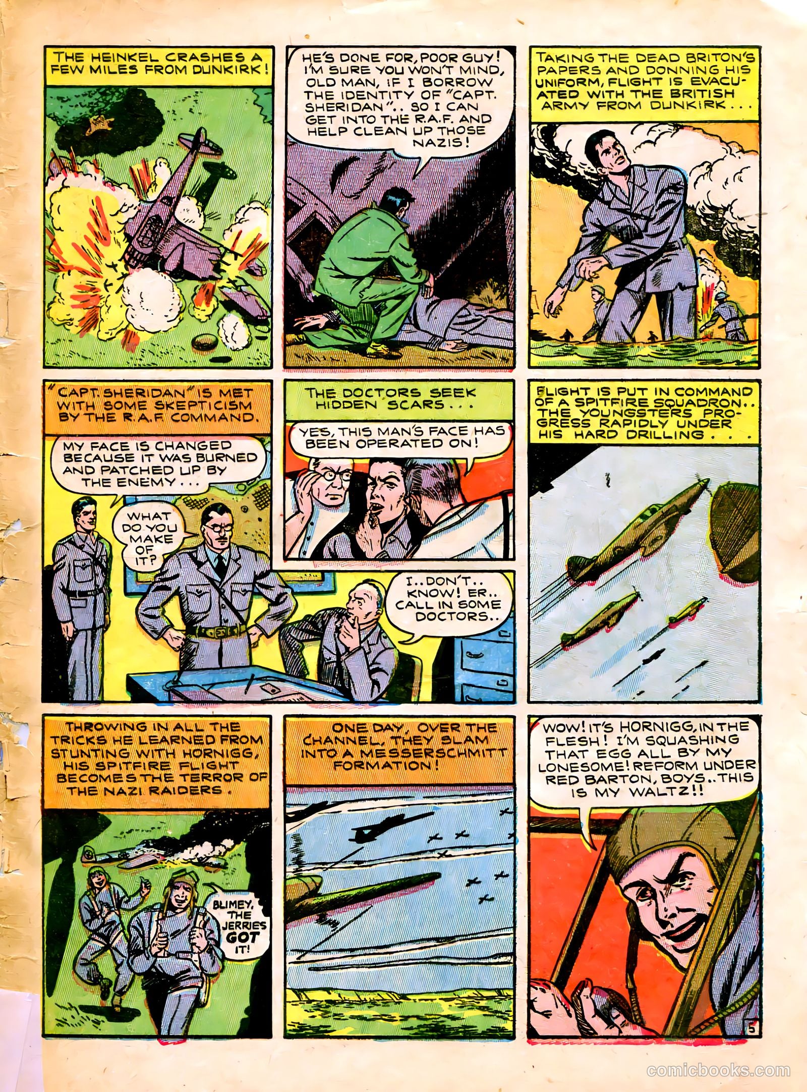 Captain Flight Comics #8 — page 49 of 52