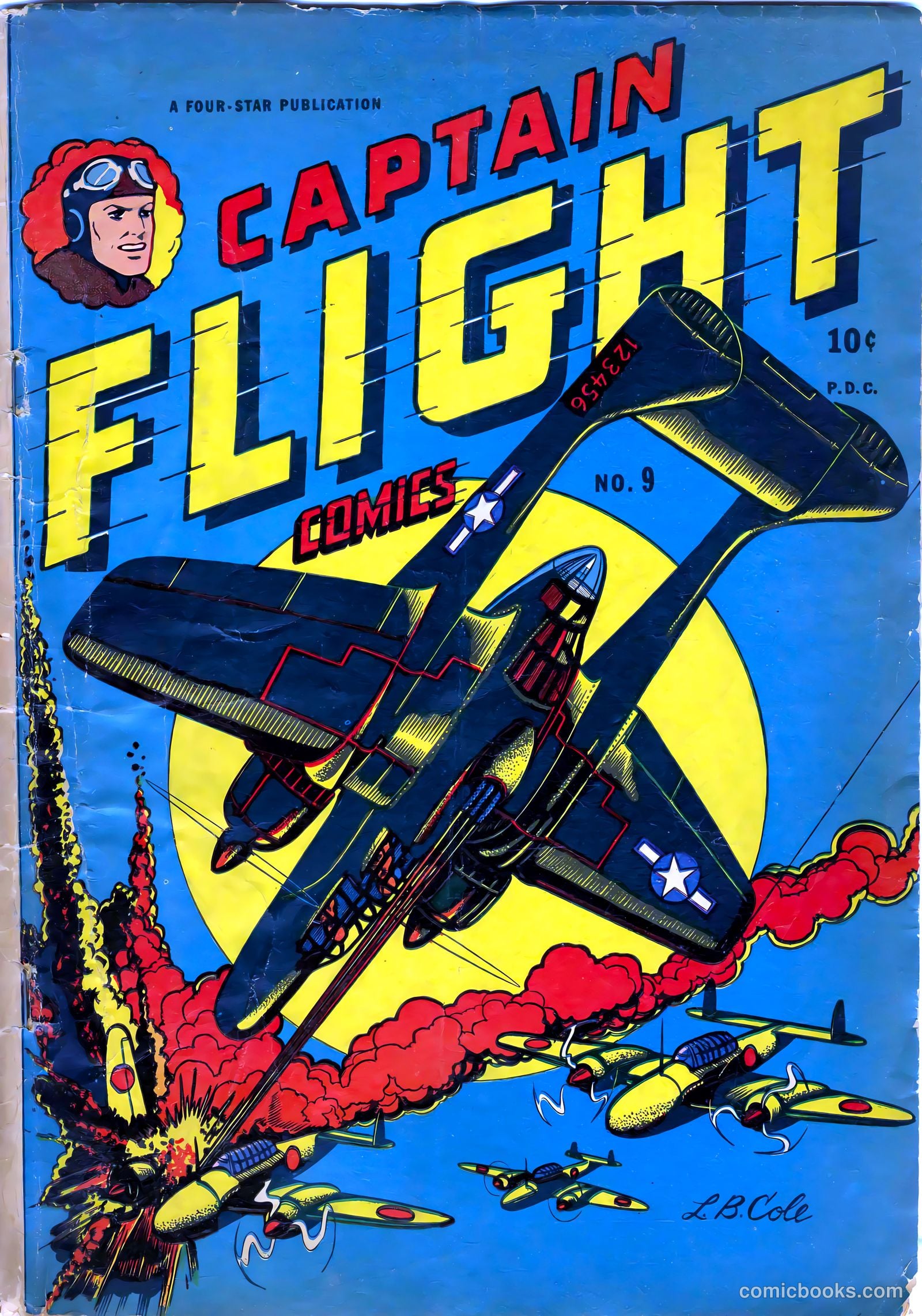 Captain Flight Comics #9 — page 1 of 49