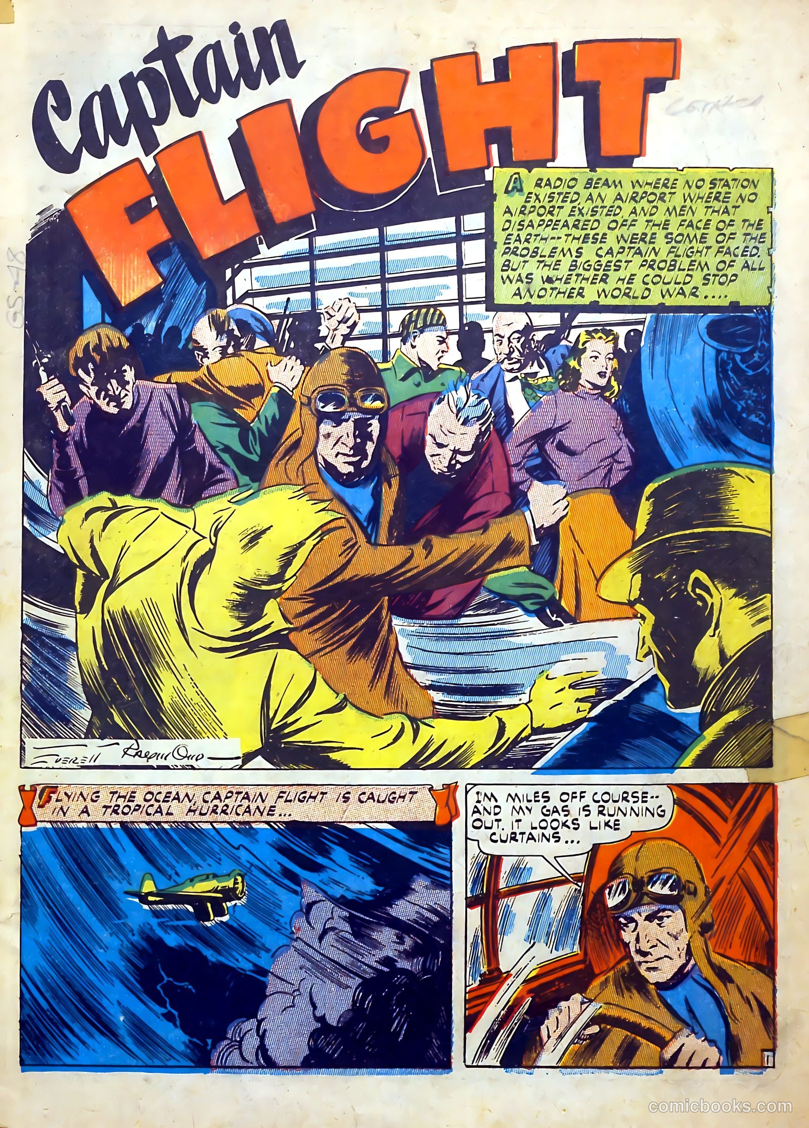 Captain Flight Comics #9 — page 2 of 49