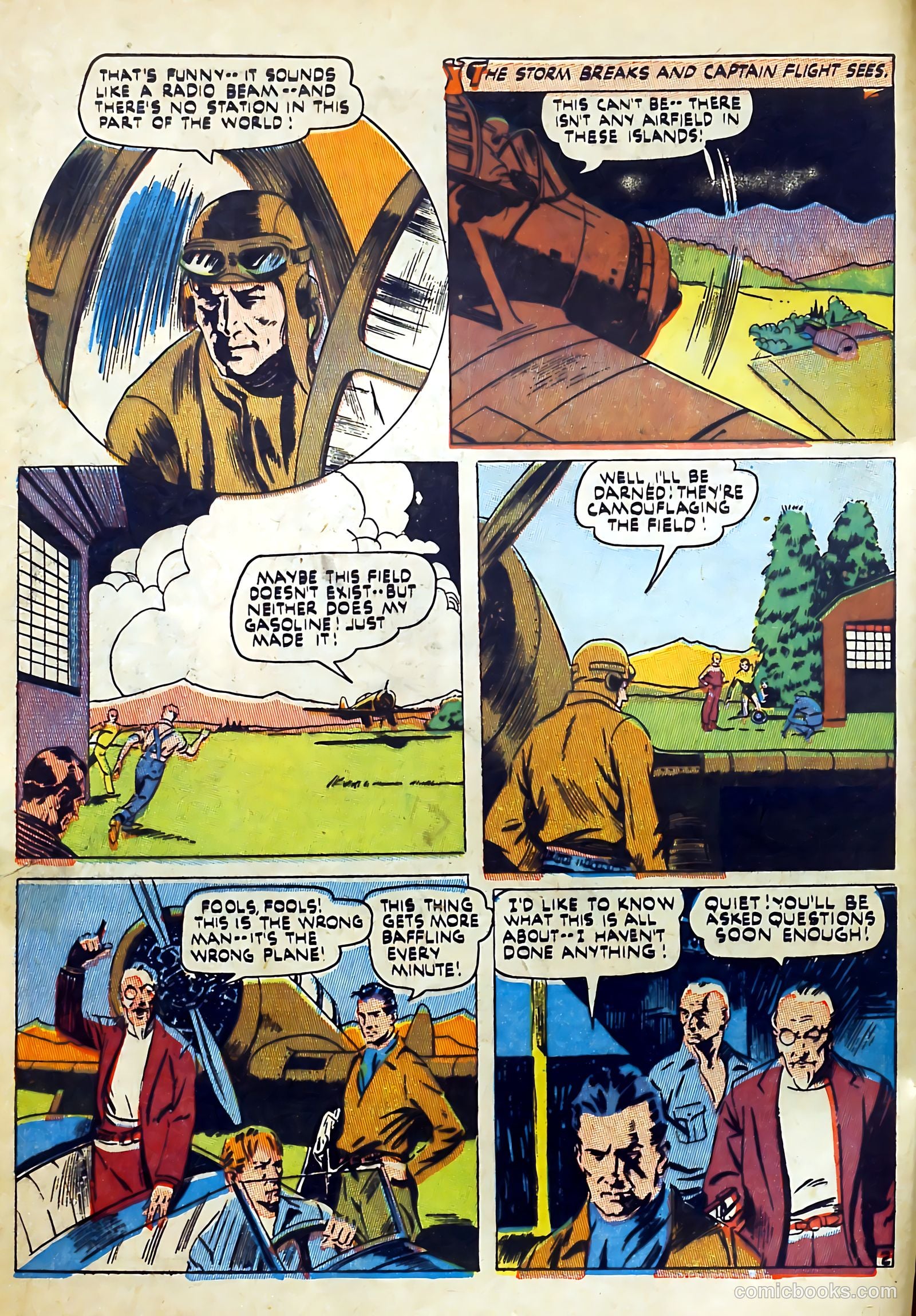 Captain Flight Comics #9 — page 3 of 49