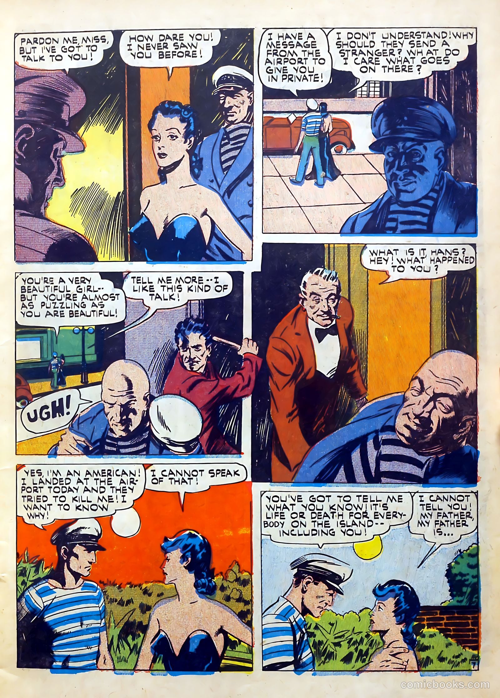 Captain Flight Comics #9 — page 8 of 49