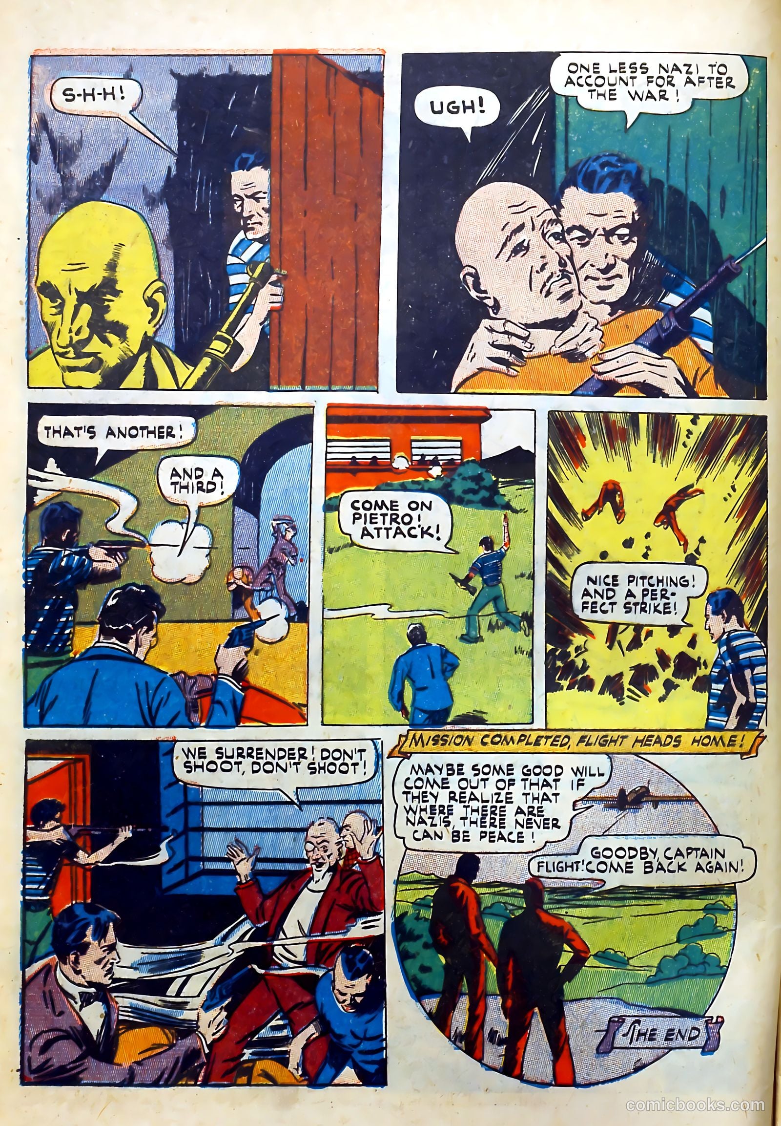 Captain Flight Comics #9 — page 11 of 49