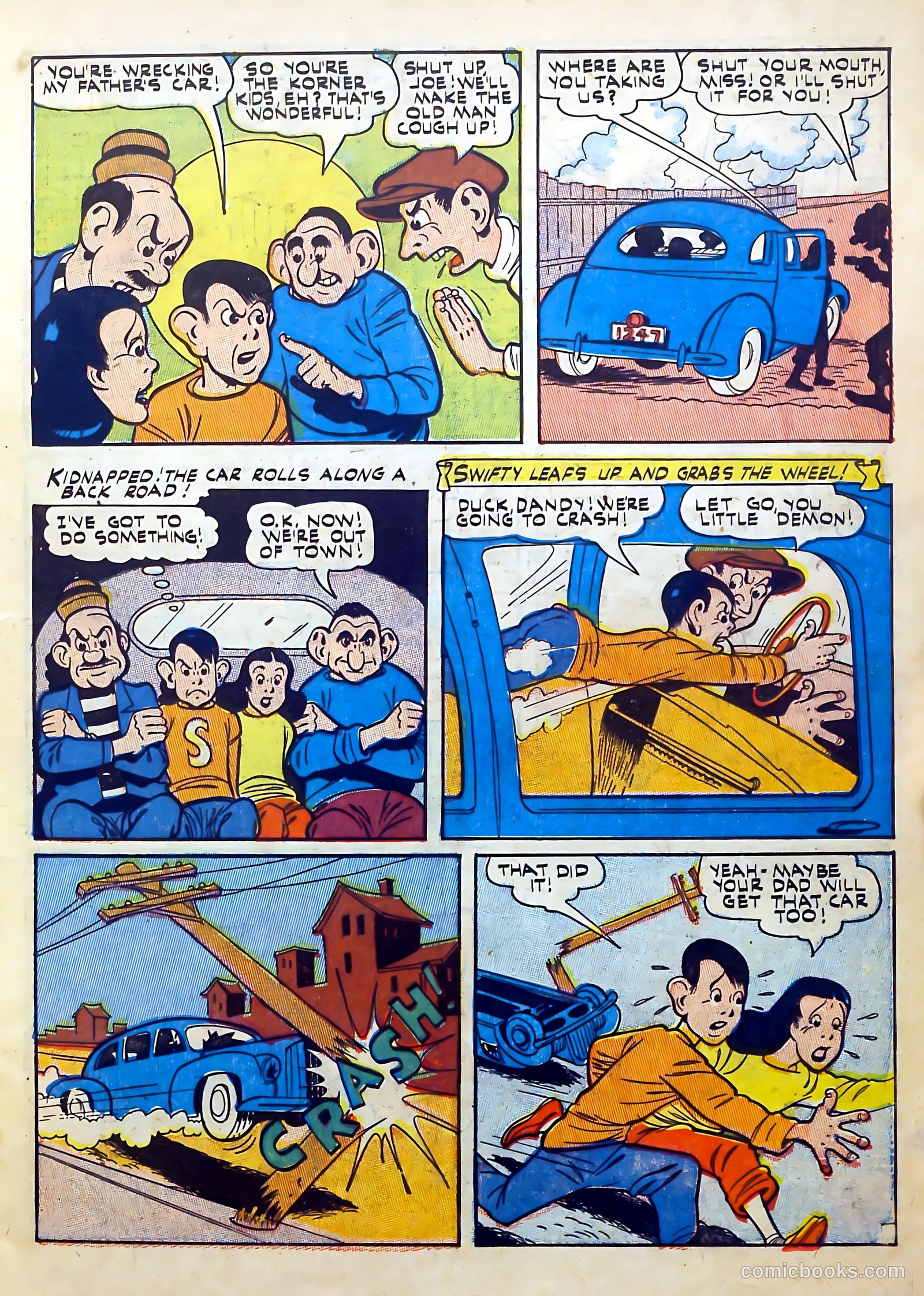 Captain Flight Comics #9 — page 14 of 49