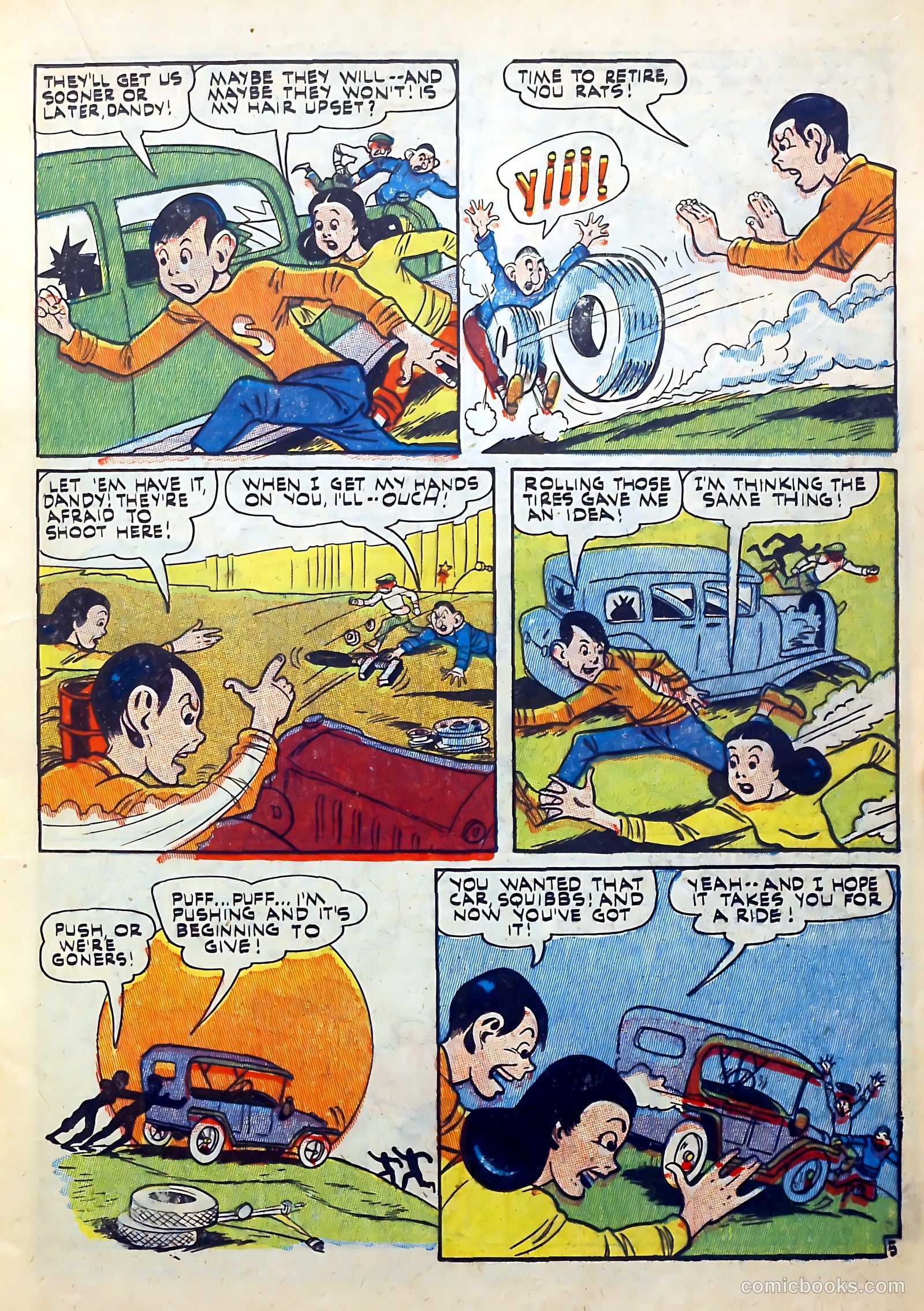 Captain Flight Comics #9 — page 16 of 49