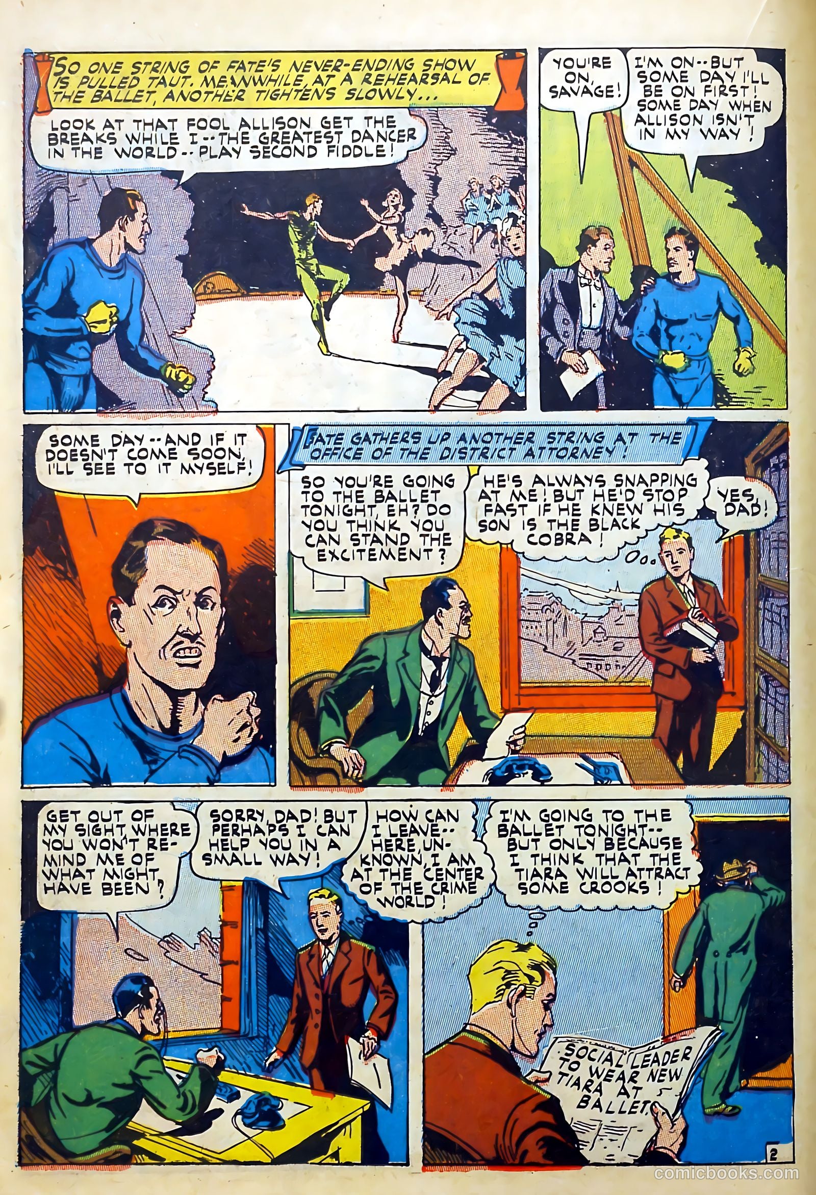 Captain Flight Comics #9 — page 19 of 49