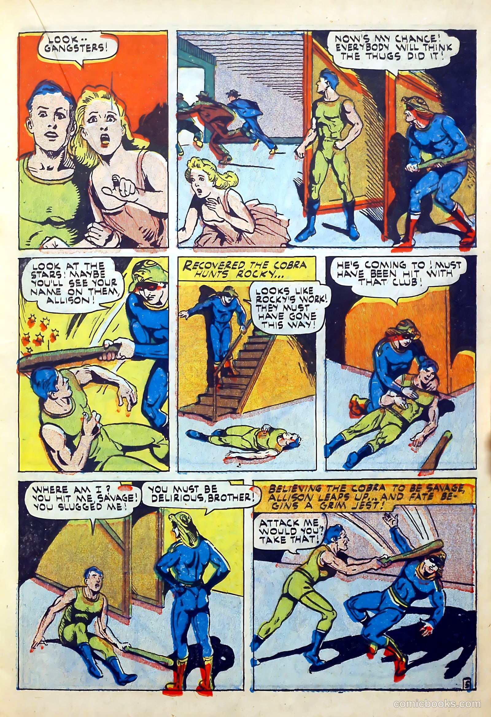 Captain Flight Comics #9 — page 22 of 49