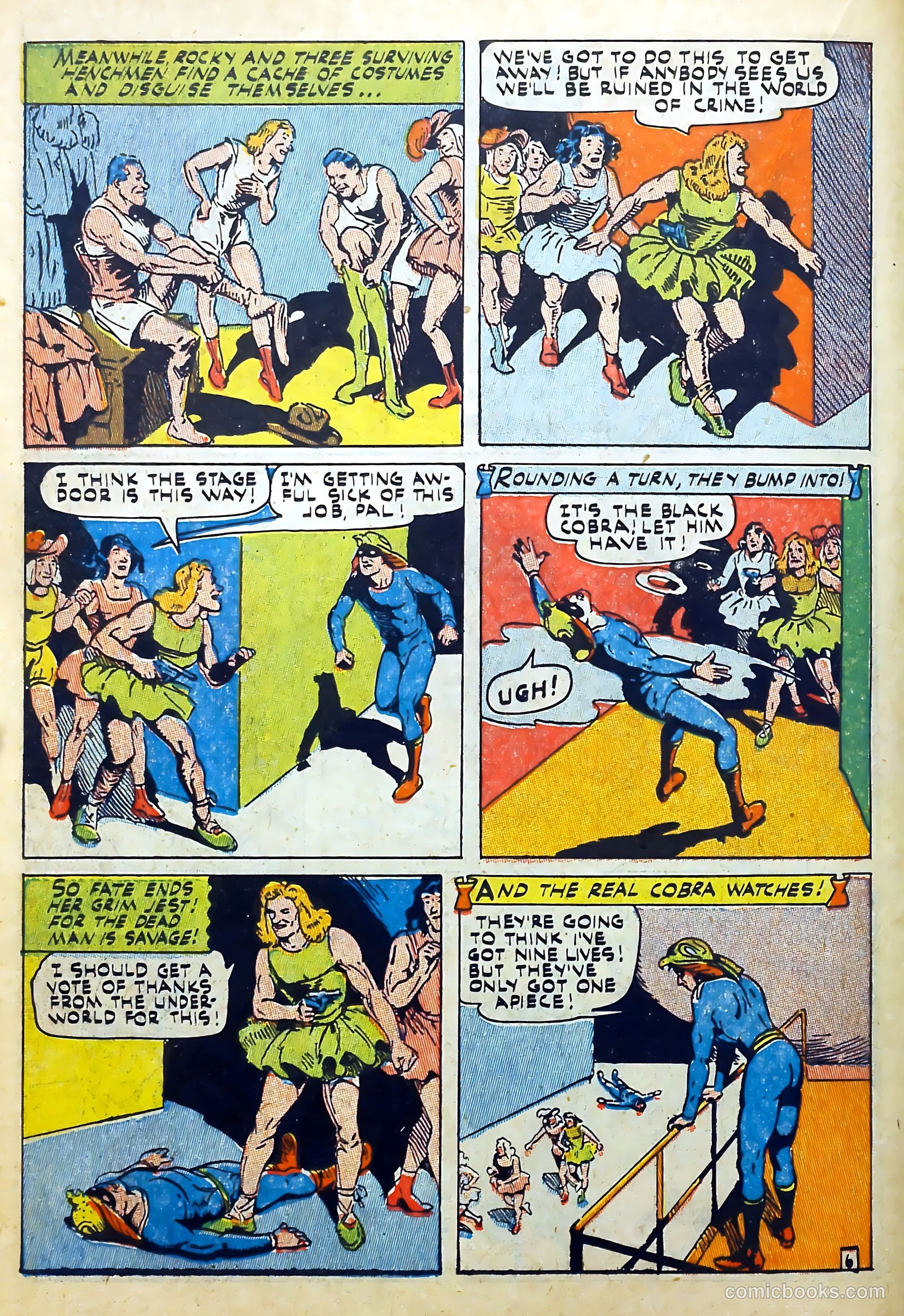 Captain Flight Comics #9 — page 23 of 49